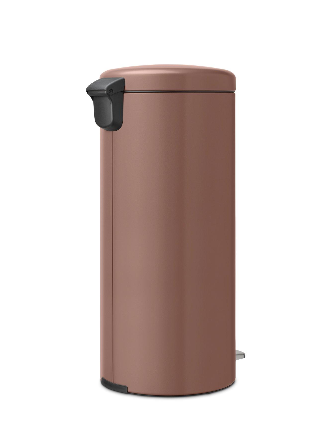 Image 3 of 7 of Brabantia NewIcon 30-Litre Pedal Bin in Taupe