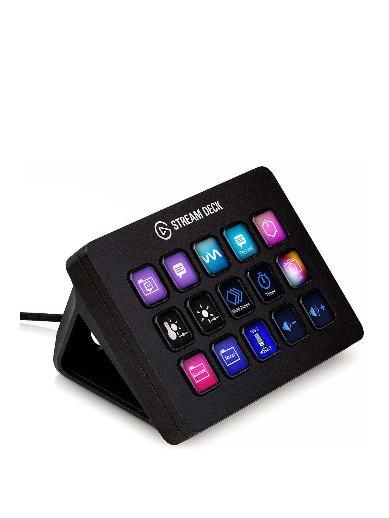 front image of elgato-stream-deck-mk2-controller