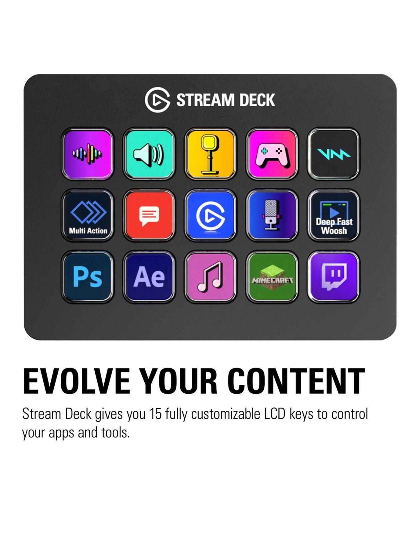 stillFront image of elgato-stream-deck-mk2-controller