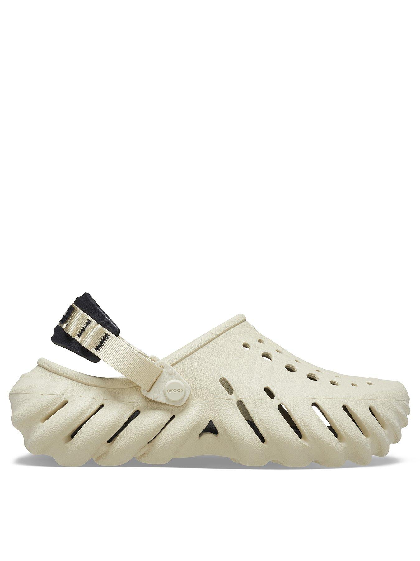 Crocs Echo Clog Sandals - Beige