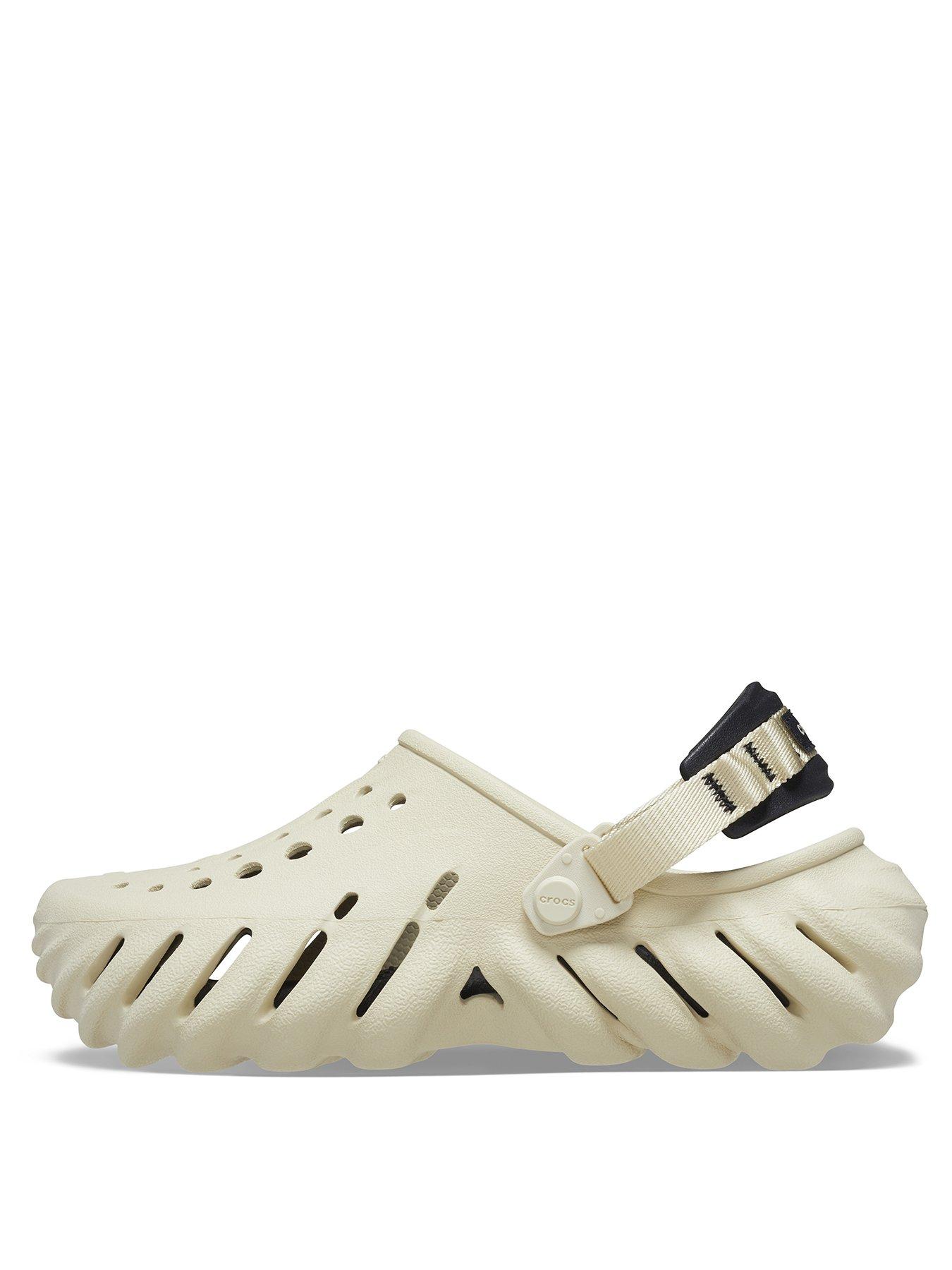 Image 2 of 6 of Crocs Mens Echo Clog - Bone/black