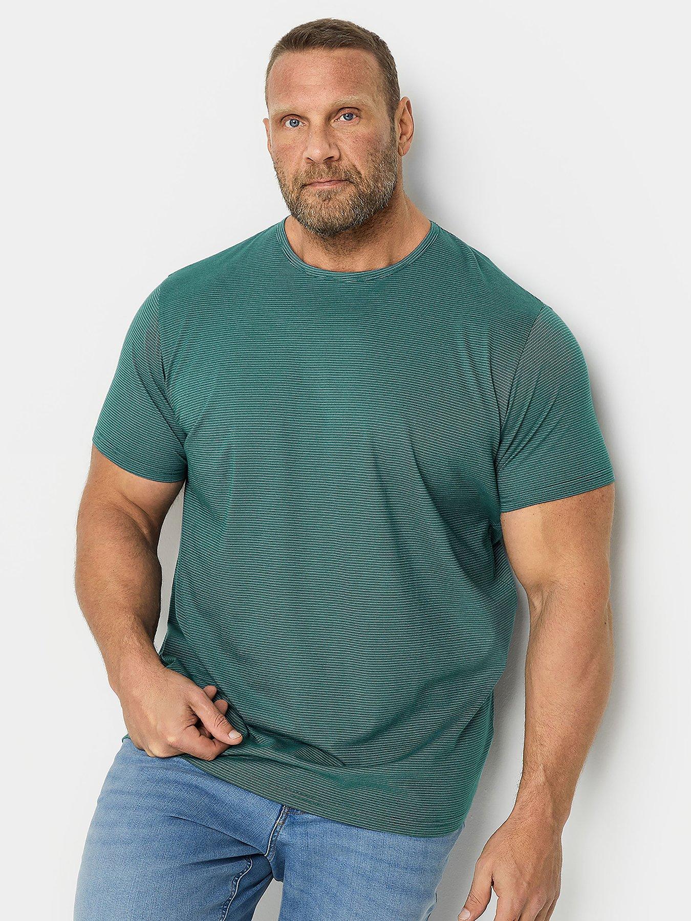 undefined Stripe Short Sleeve T-shirt - Green
