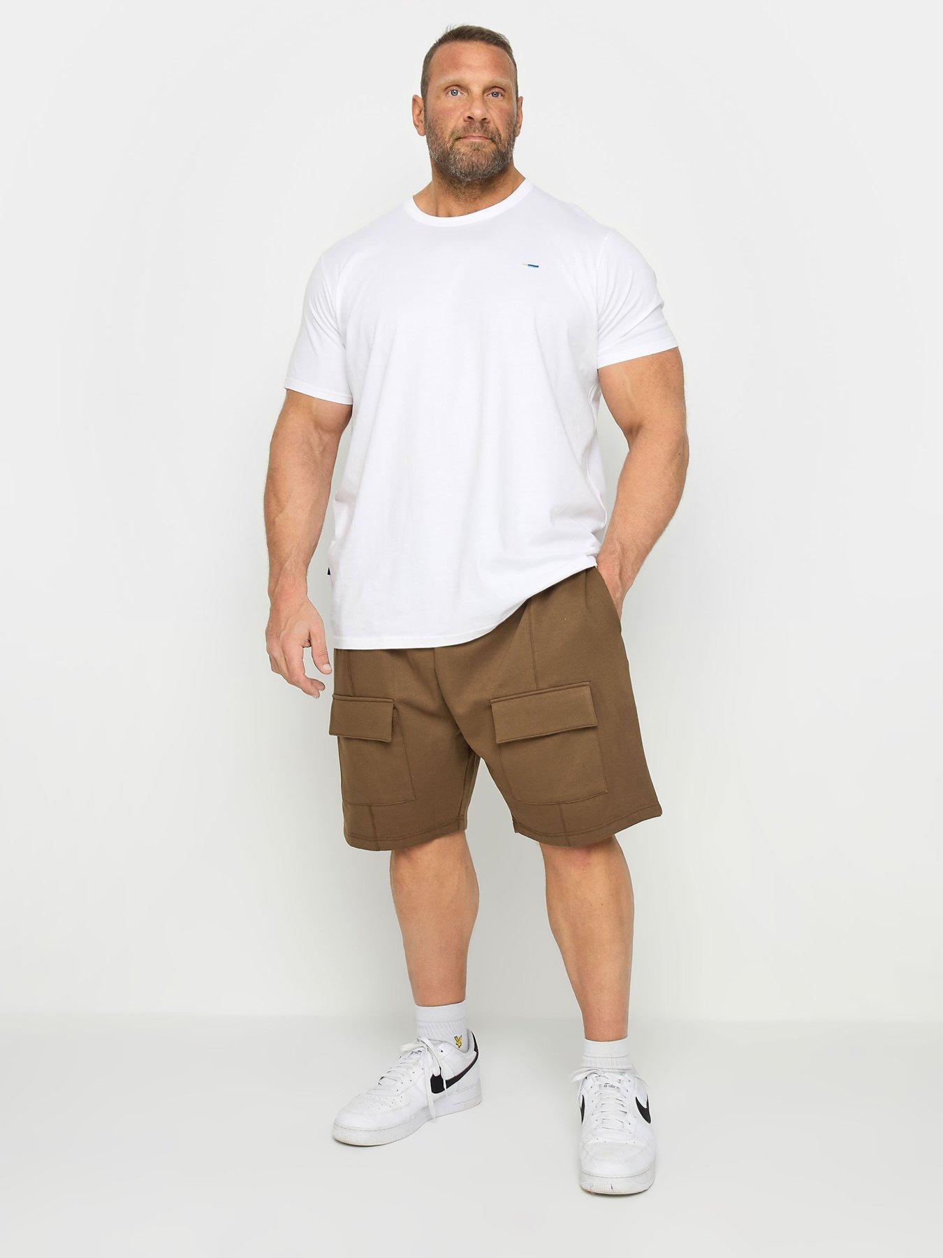  image of badrhino-cargo-shorts-brown