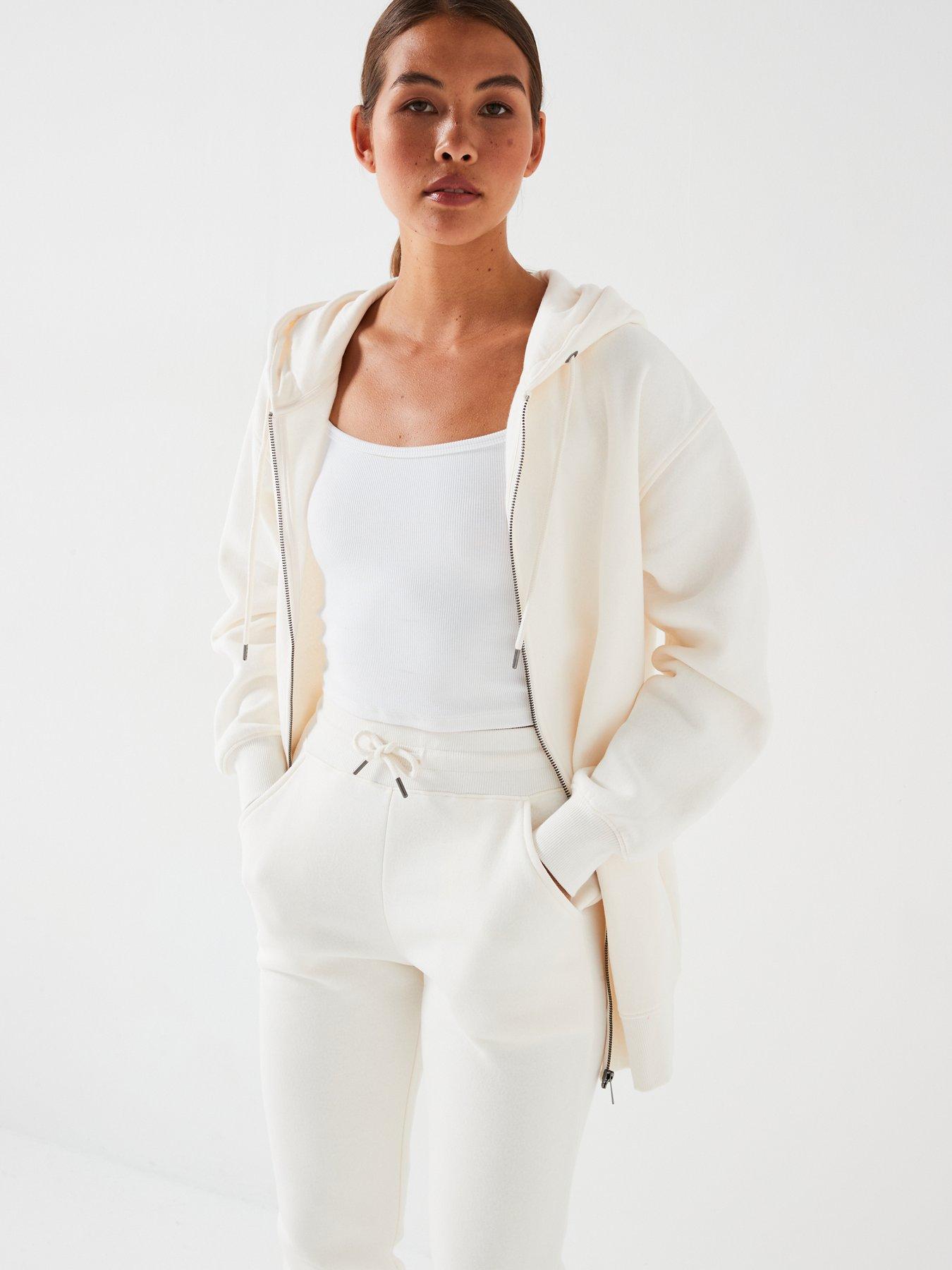  image of everyday-the-essential-oversized-zip-through-hoodie