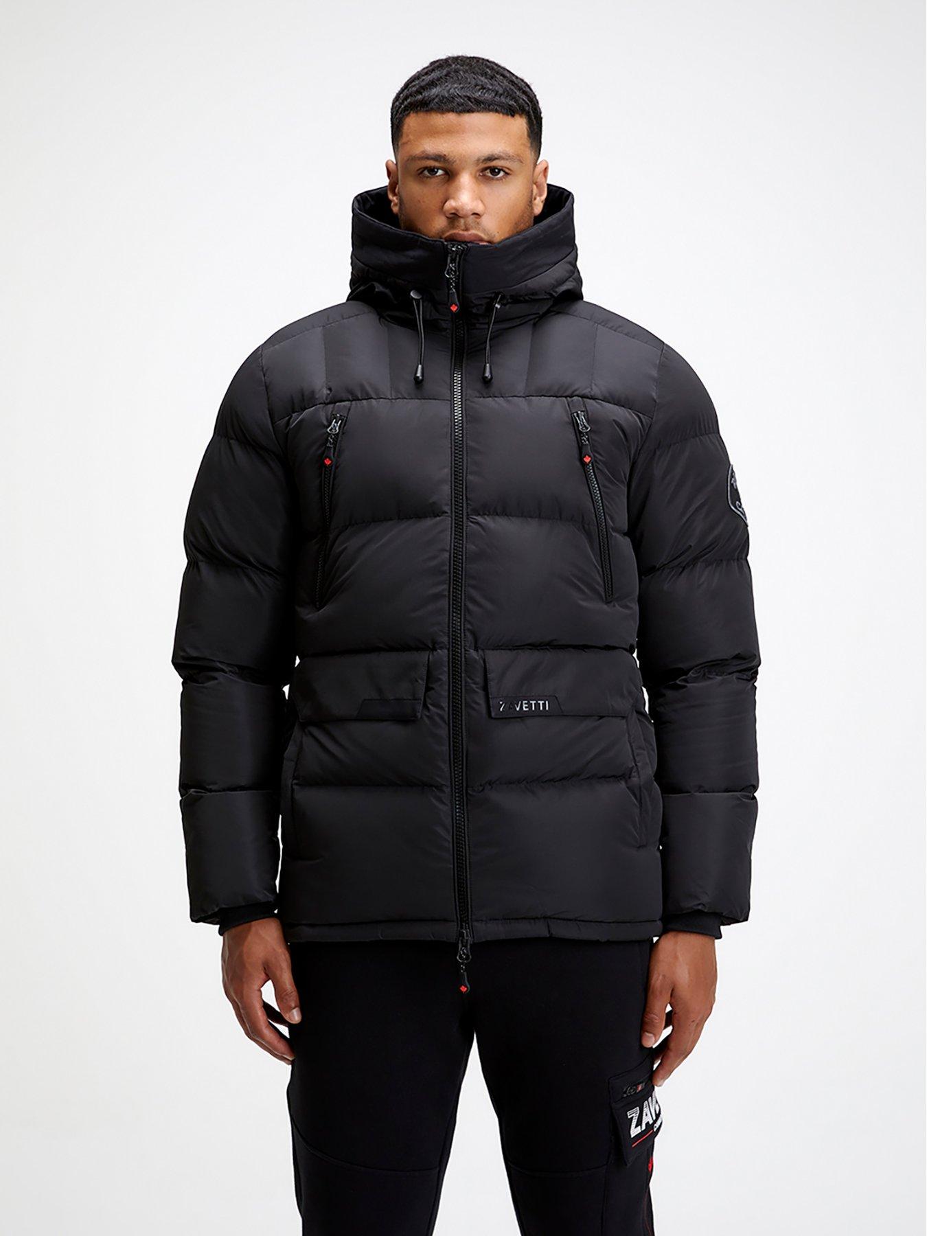 Zavetti Canada Savuno Padded Coat Asphalt littlewoods