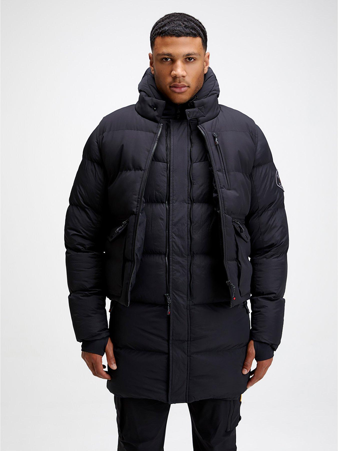 Zavetti Canada Lovini Longline Padded Coat With Detachable Gilet