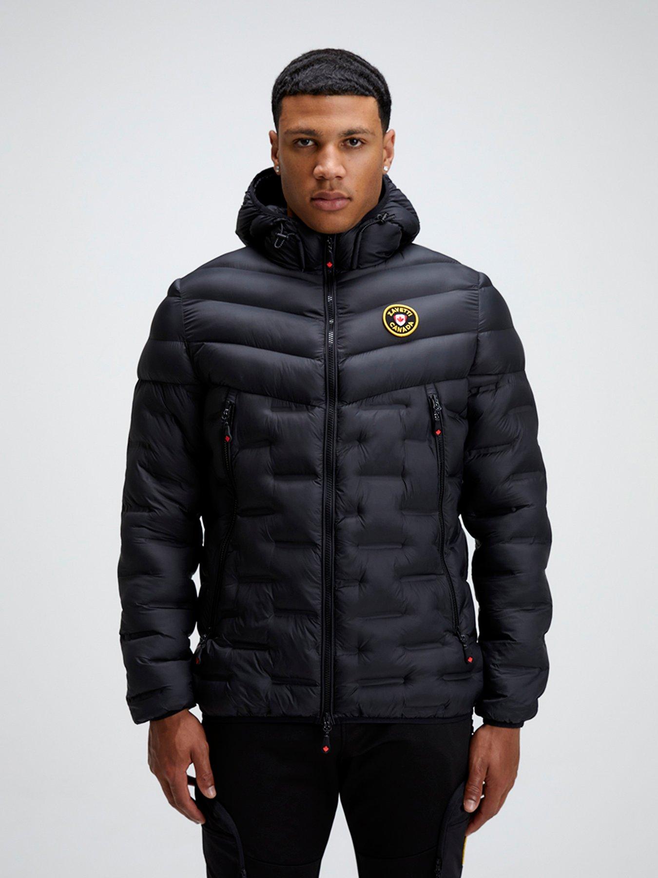 Zavetti Canada Savuno Padded Coat - Jet Black