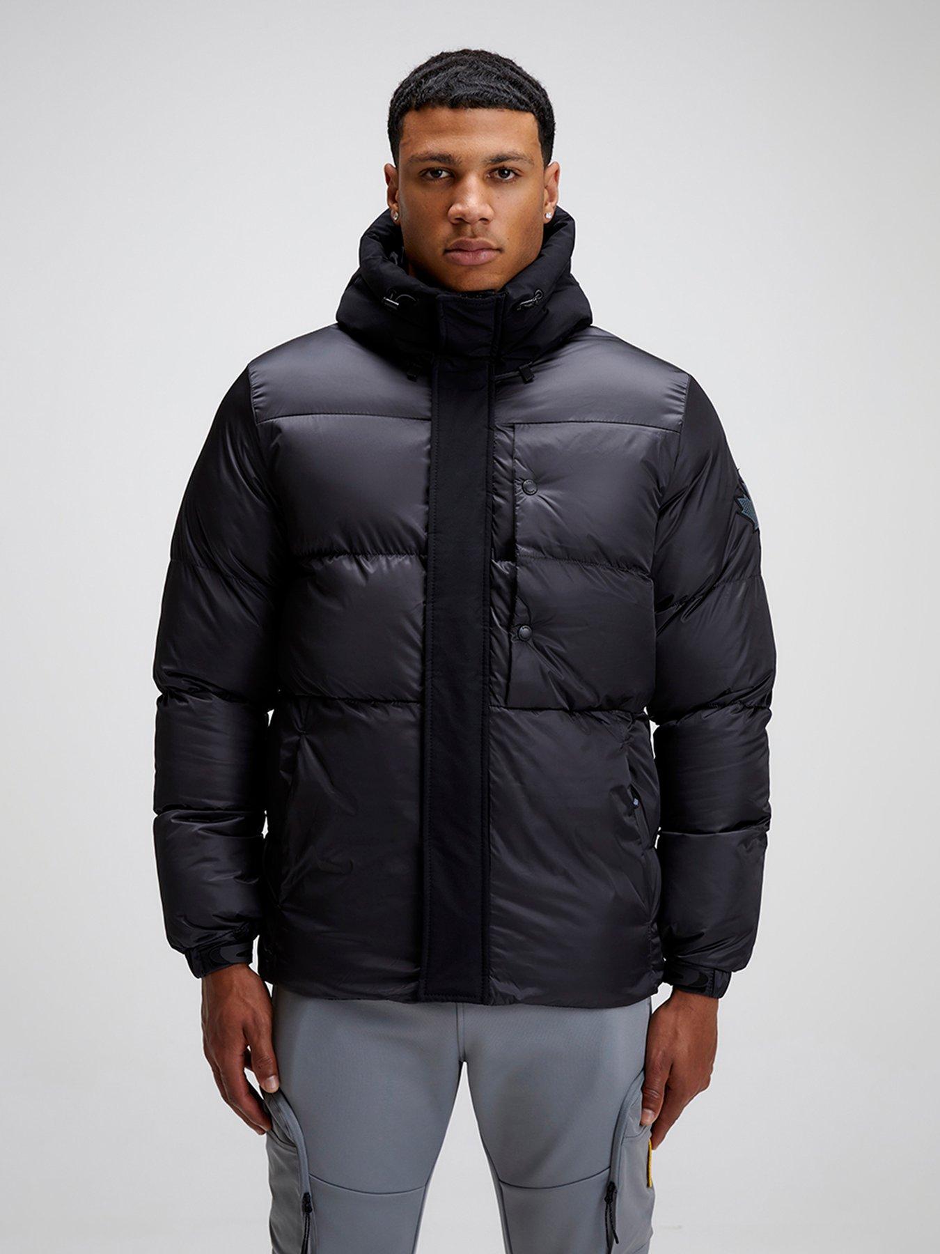 zavetti-canada-tivio-padded-coat-jet-black