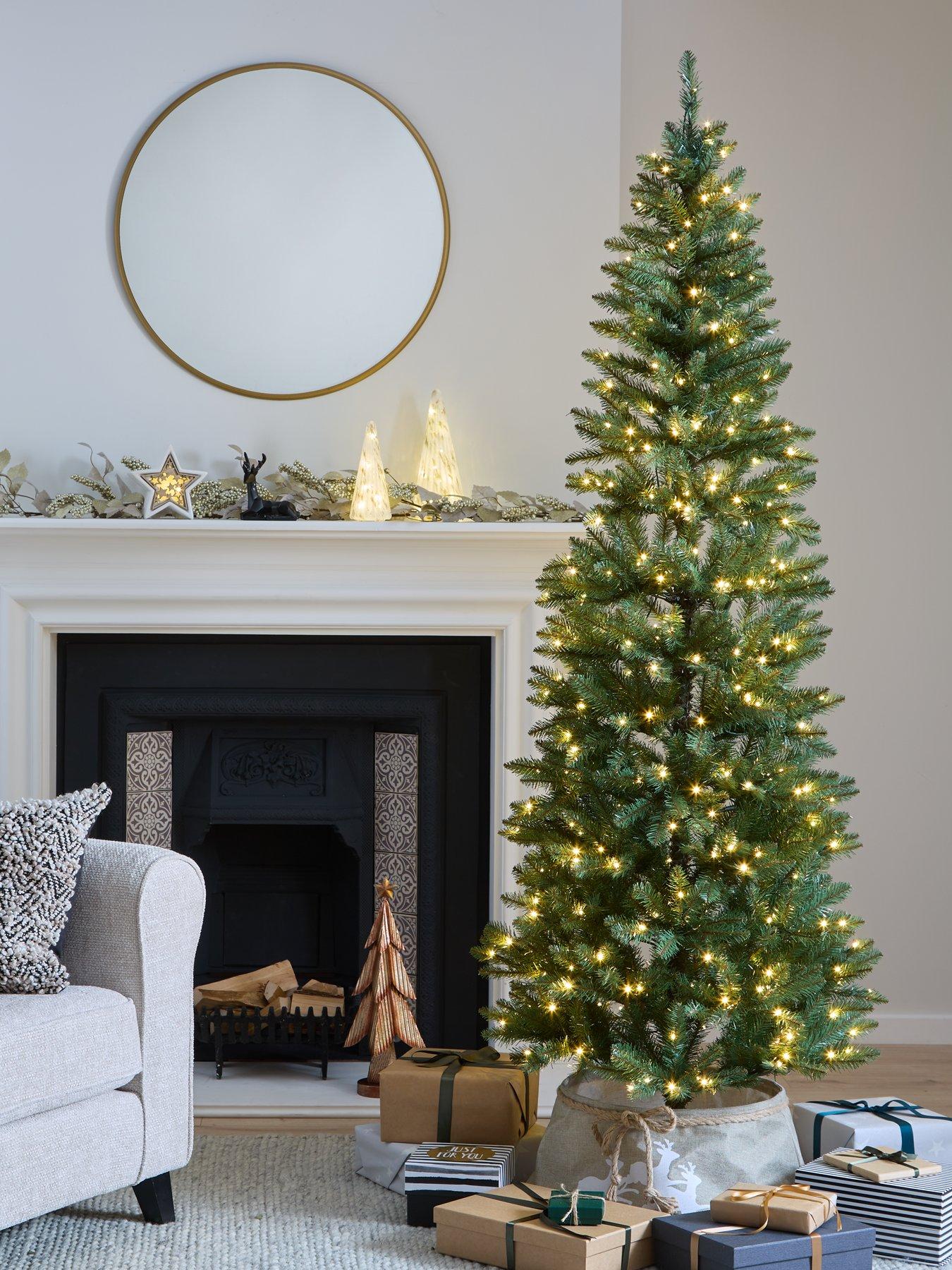 Very Home Montana 7ft Slim Pre-Lit Christmas Tree