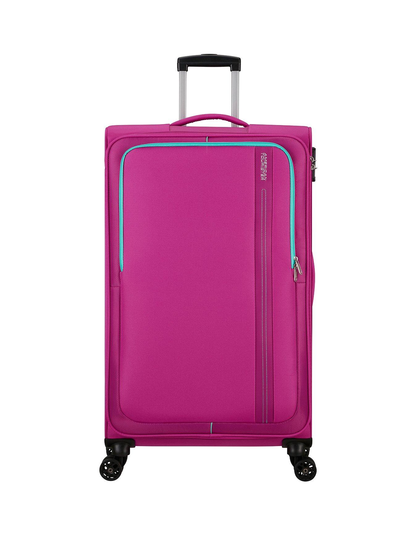 Pink luggage cheap on sale