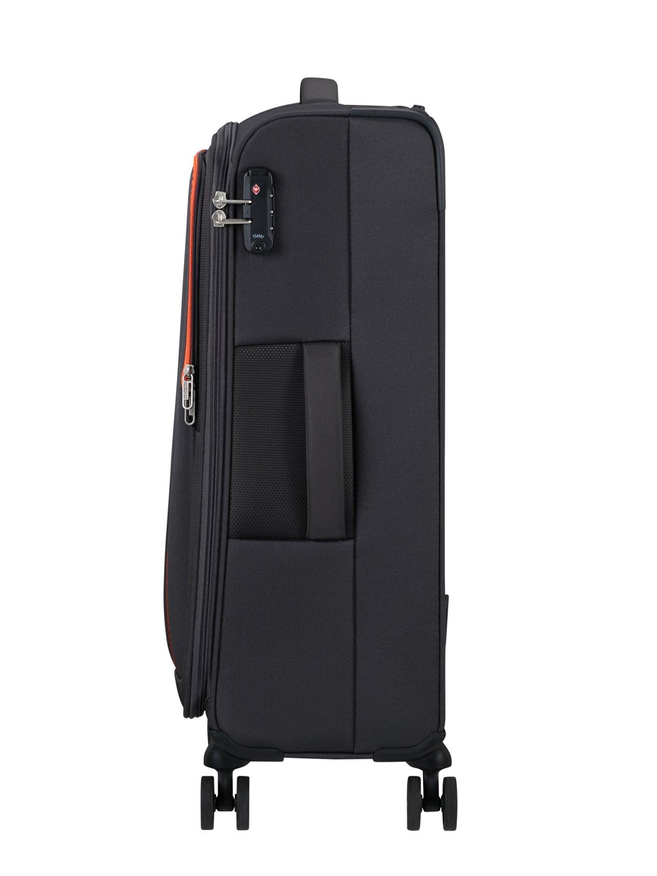  image of american-tourister-sea-seeker-spinner-68-medium-soft-suitcase-black