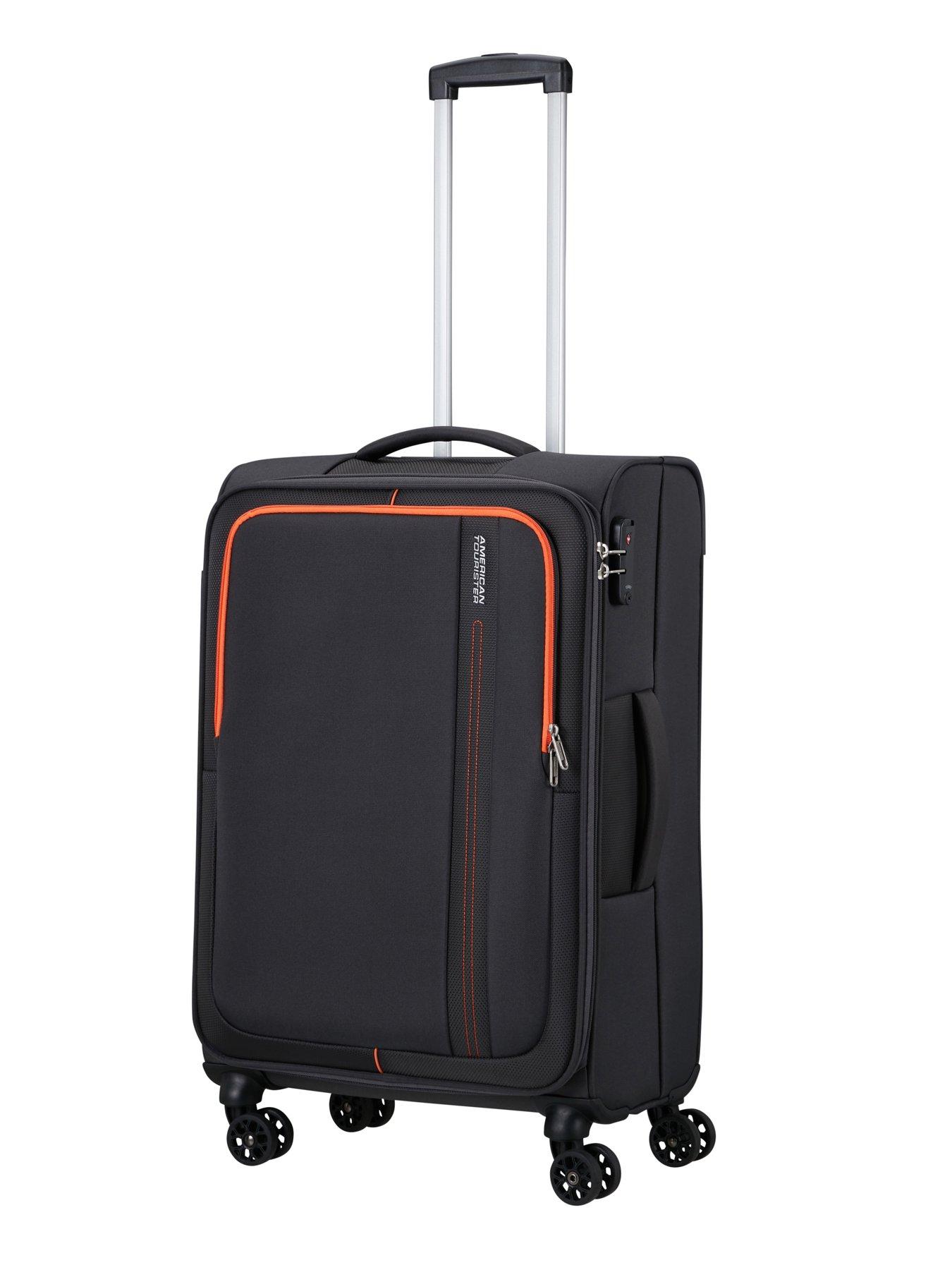  image of american-tourister-sea-seeker-spinner-68-medium-soft-suitcase-black
