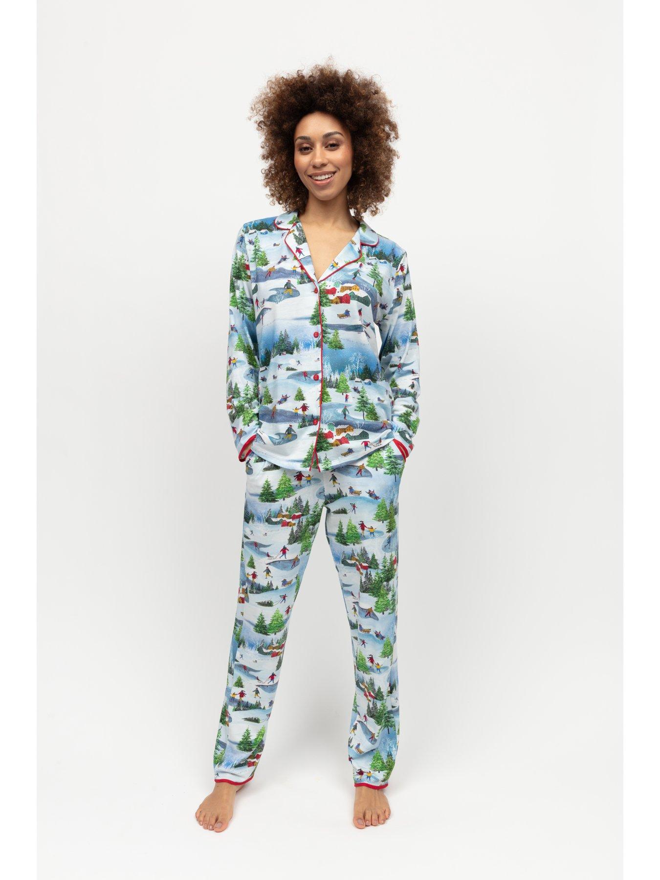 cyberjammies-montana-white-winterscape-printer-jersey-pyjama-set-white