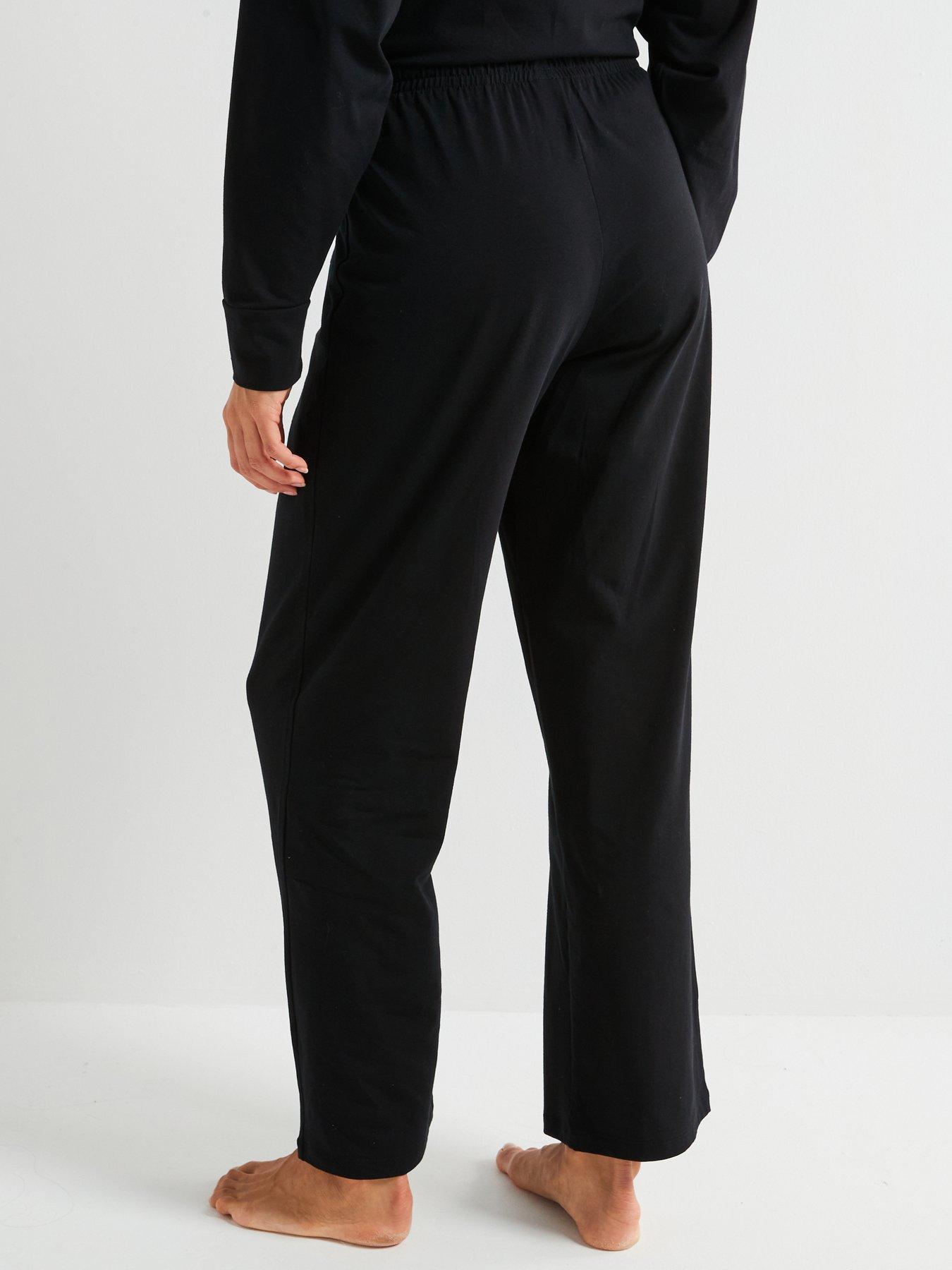 Image 2 of 5 of BOSS Logo Pyjama Pants - Black