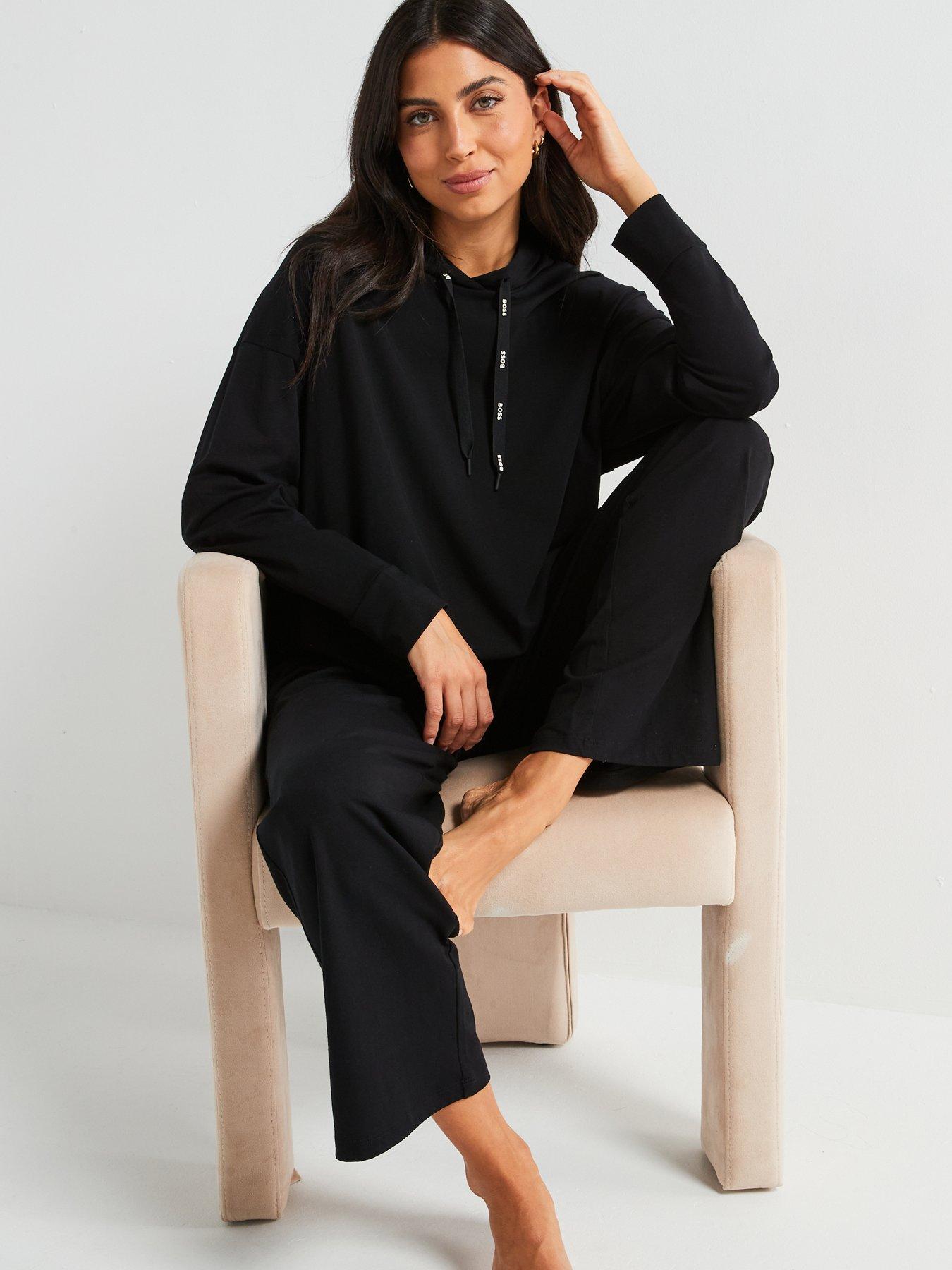 Image 4 of 5 of BOSS Logo Pyjama Pants - Black