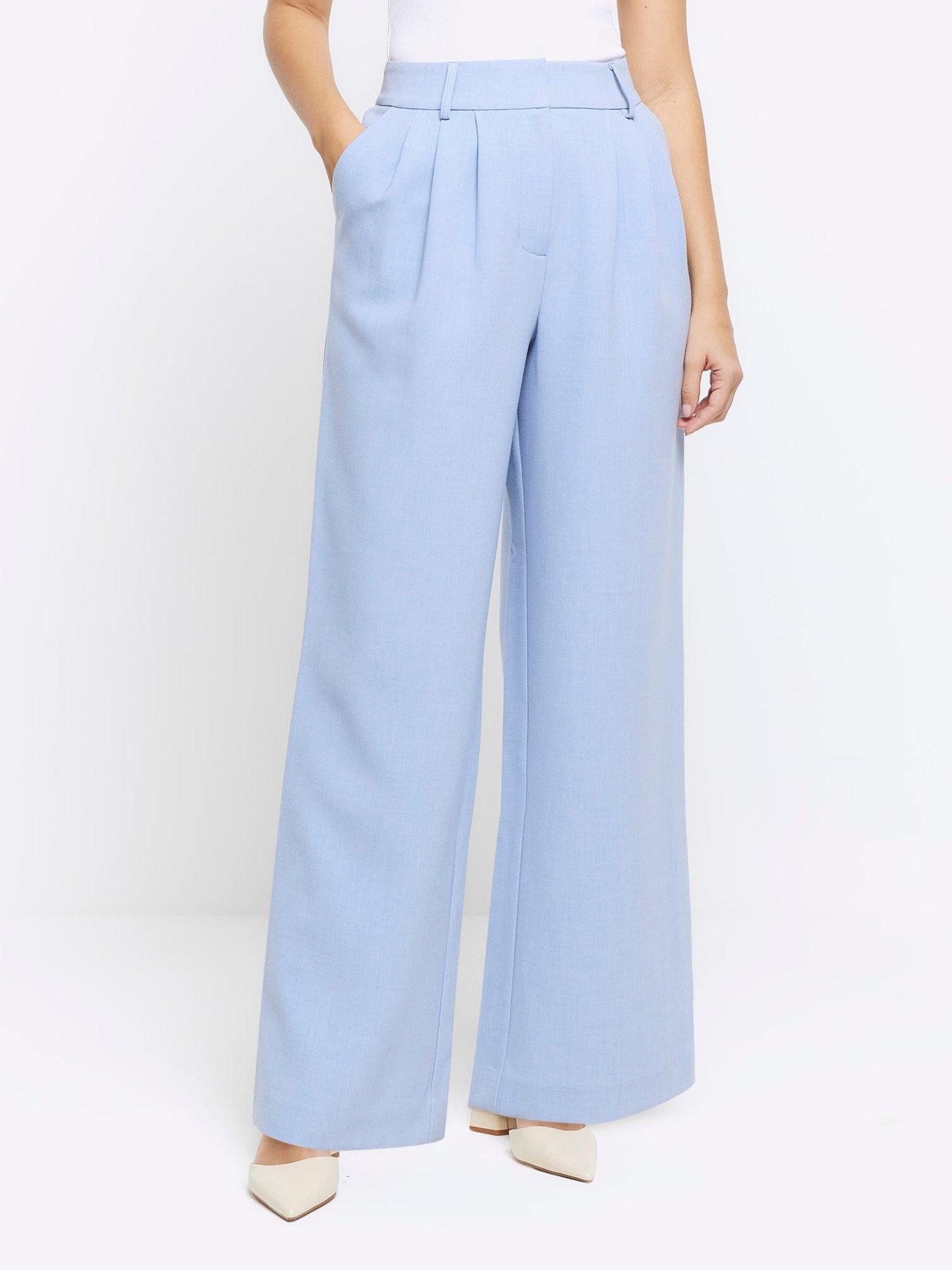 River Blue Terry Trousers main image 1
