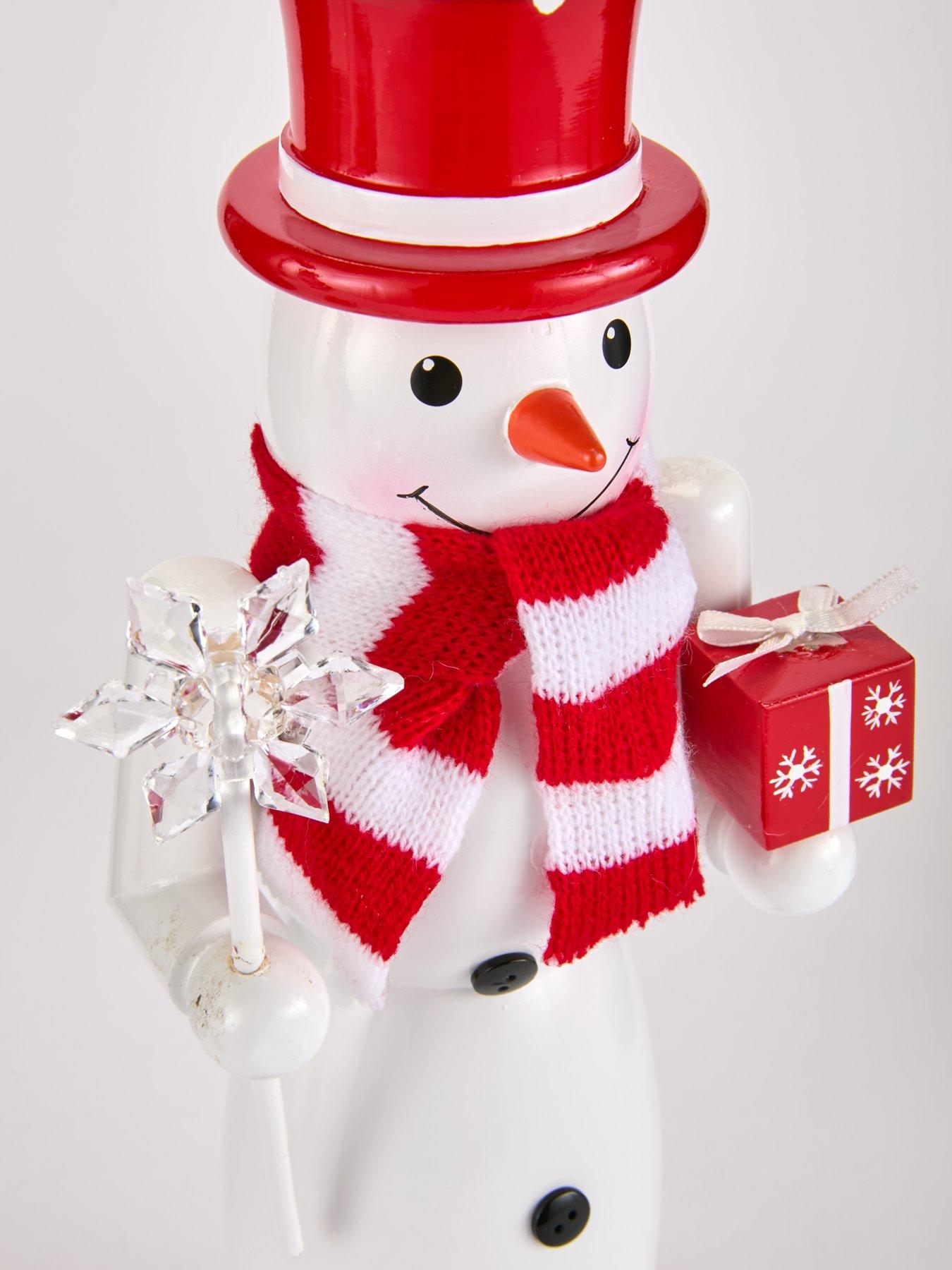 Image 4 of 5 of Very Home Set of 2 Snowman Nutcrackers