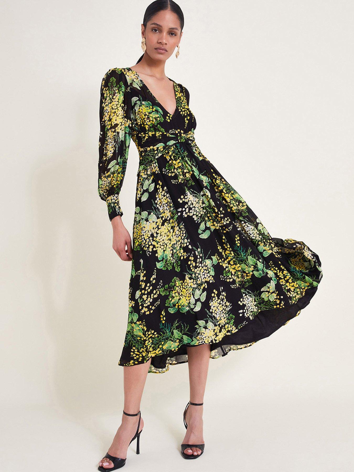 Monsoon Valeria Corsage Dress | littlewoods.com