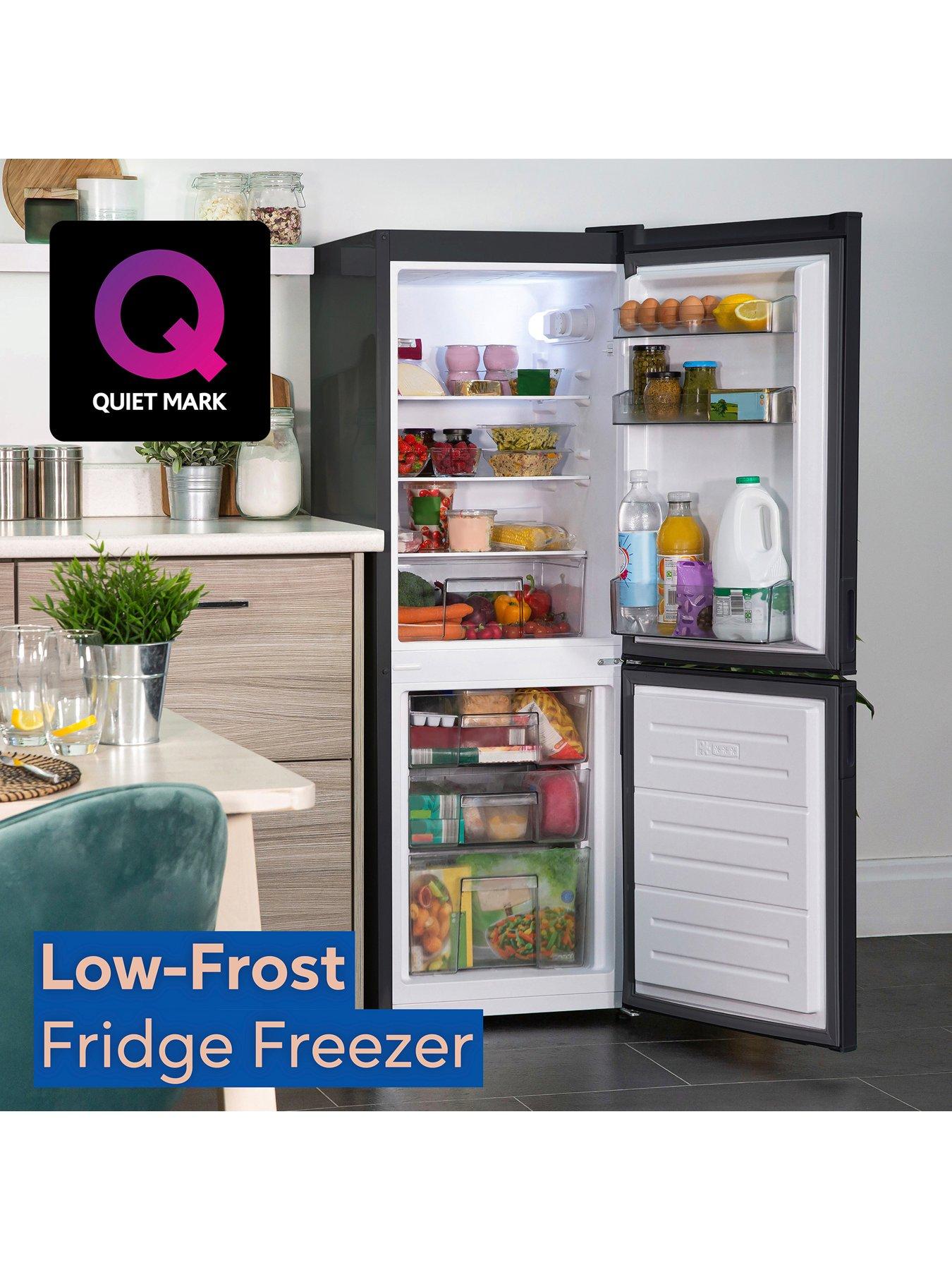  image of russell-hobbs-rh145ff501e1b-freestanding-50cm-widenbsplow-frost-fridge-freezer-black