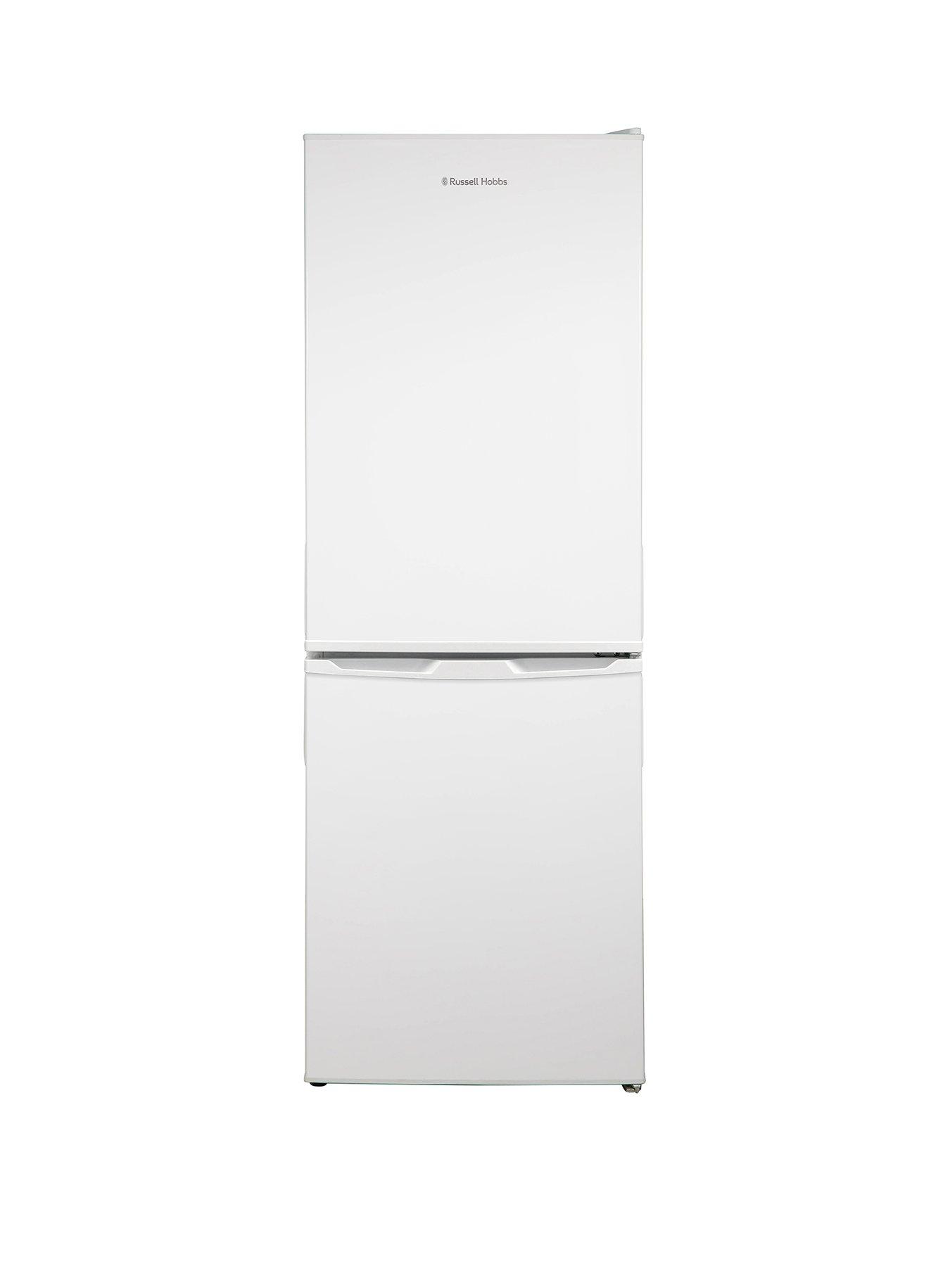 front image of russell-hobbs-rh145ff501e1w-freestanding-50cm-widenbsplow-frost-fridge-freezer-white