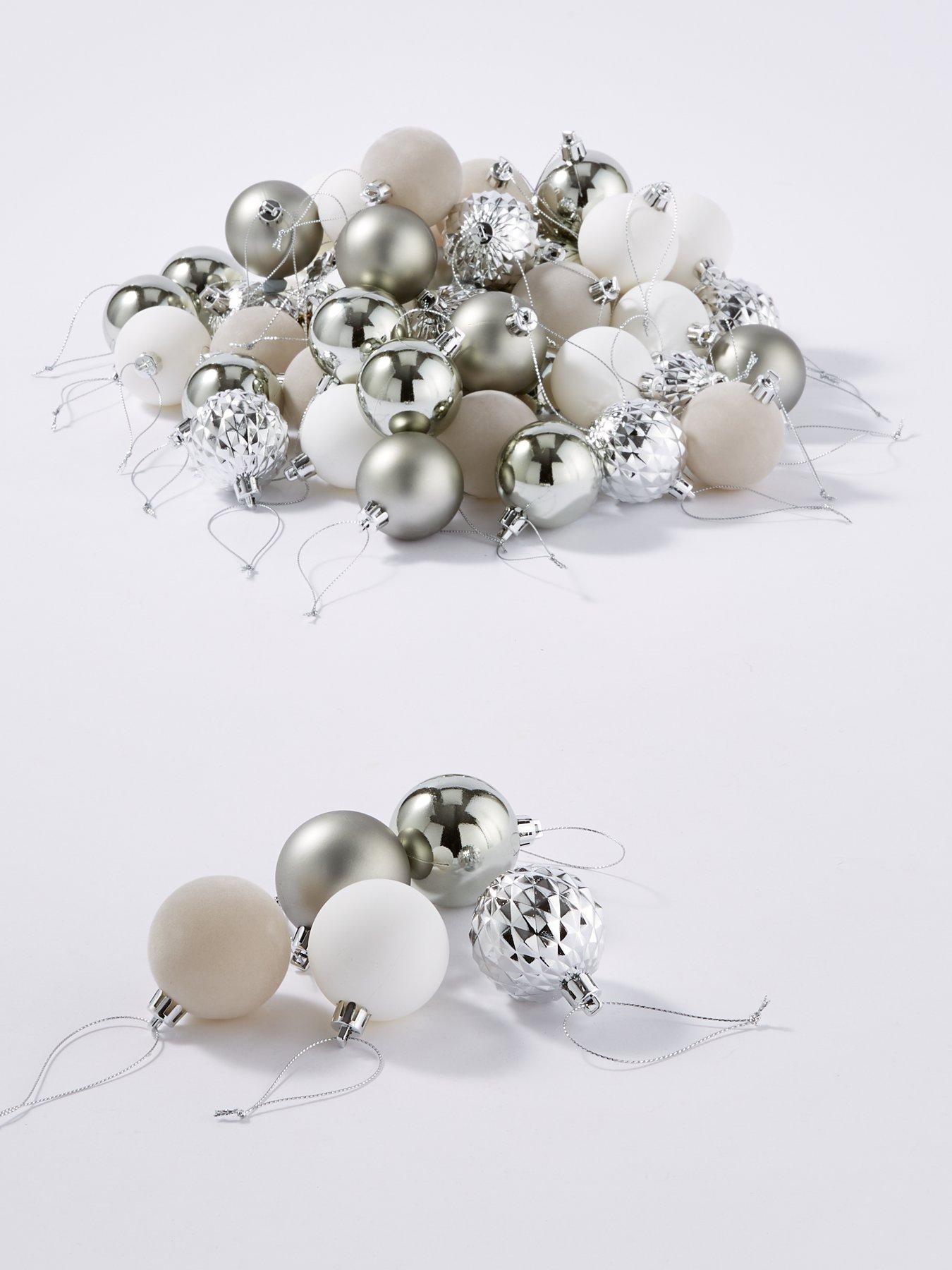  image of everyday-winter-walk-filler-set-of-50-christmas-tree-decorations