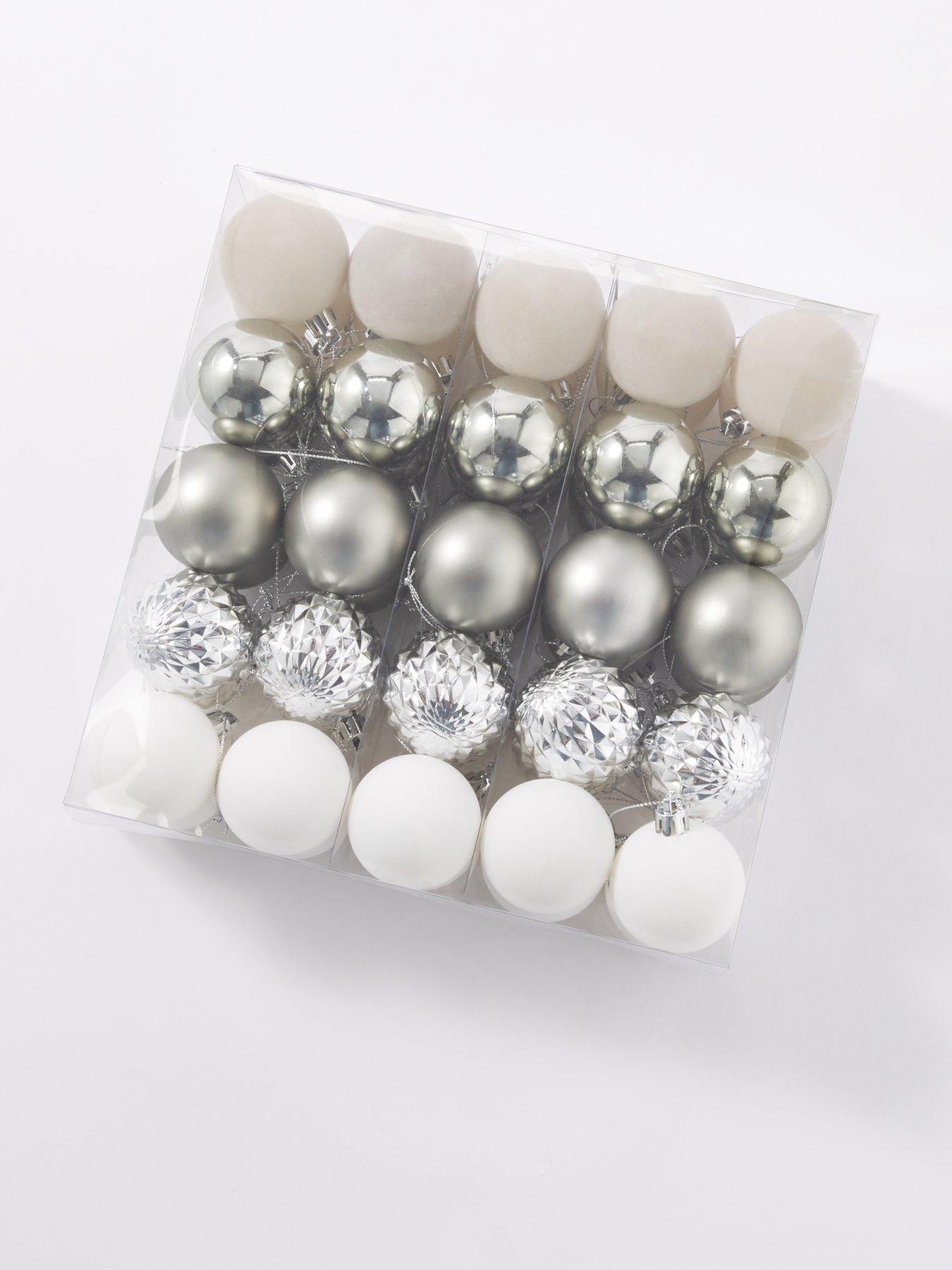  image of everyday-winter-walk-filler-set-of-50-christmas-tree-decorations