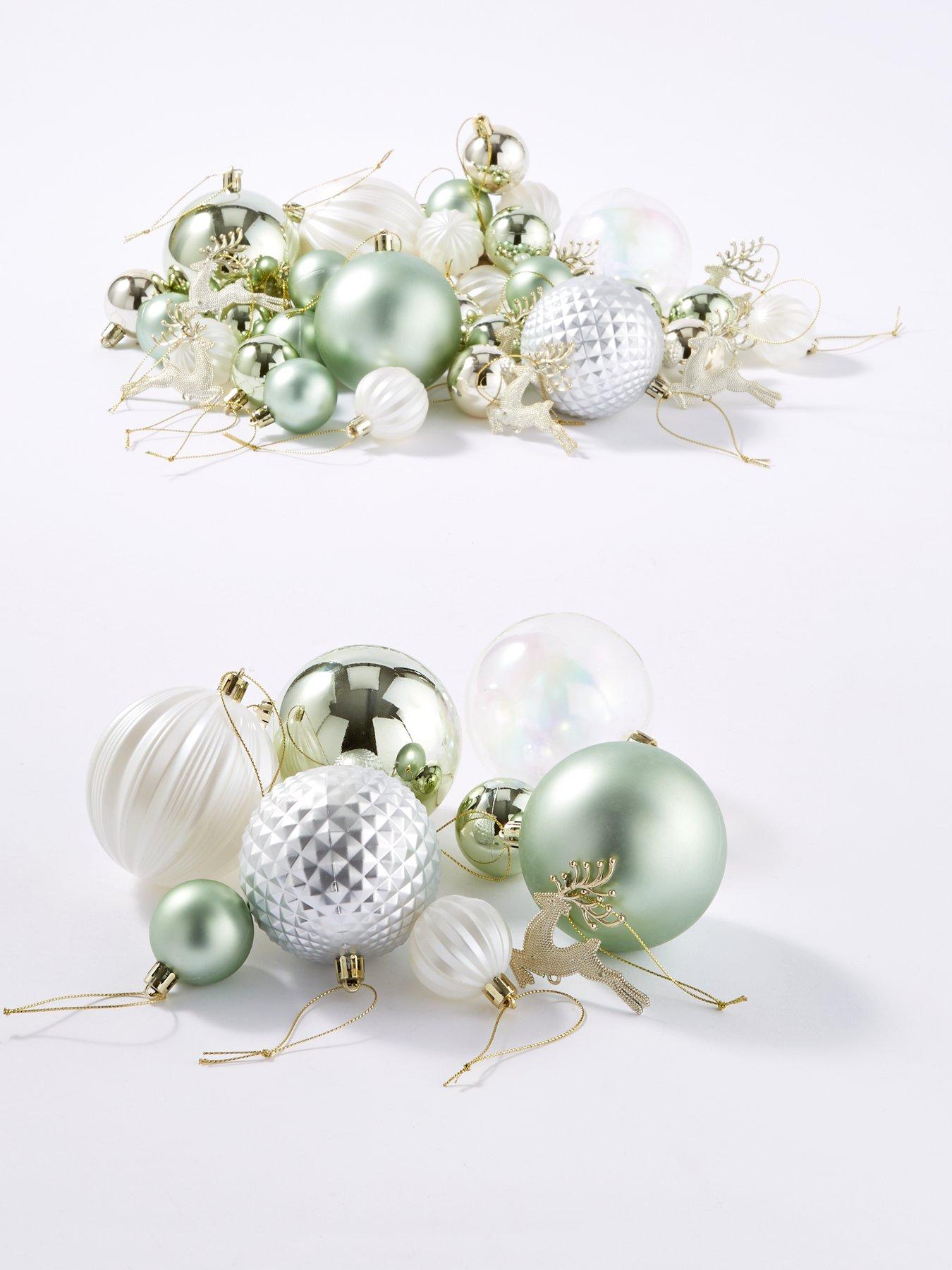 Image 2 of 4 of Very Home Winter Walk Bumper Pack of 50 Christmas Tree Decorations