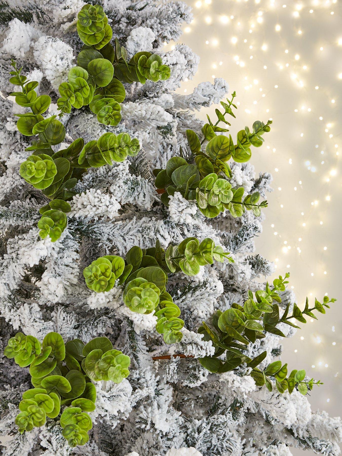 Very Home Set of 6 Eucalyptus Christmas Tree Picks
