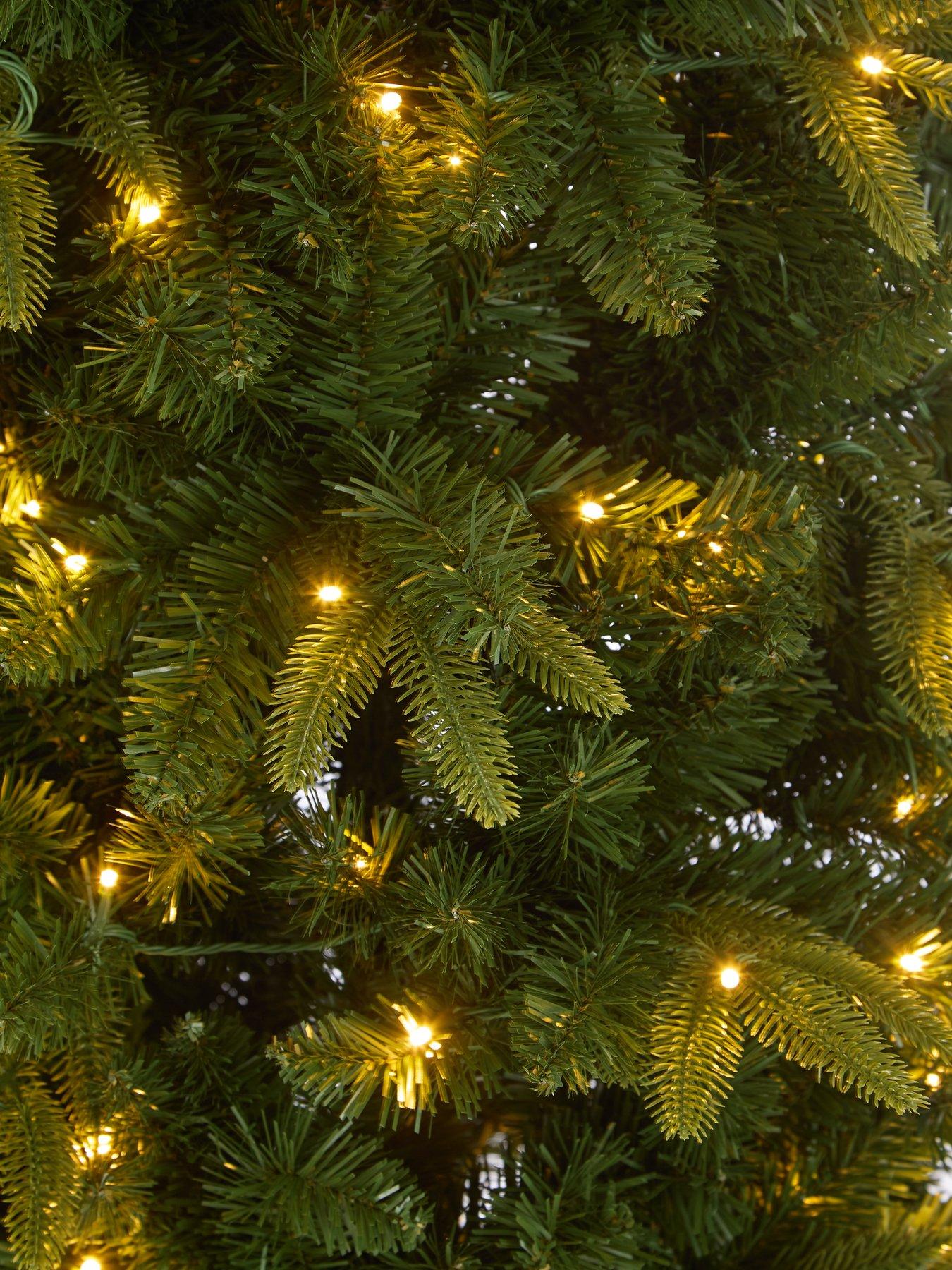 Image 4 of 4 of The Very Collection 6ft Newburgh Mixed Tips Slim Pre Lit Christmas Tree