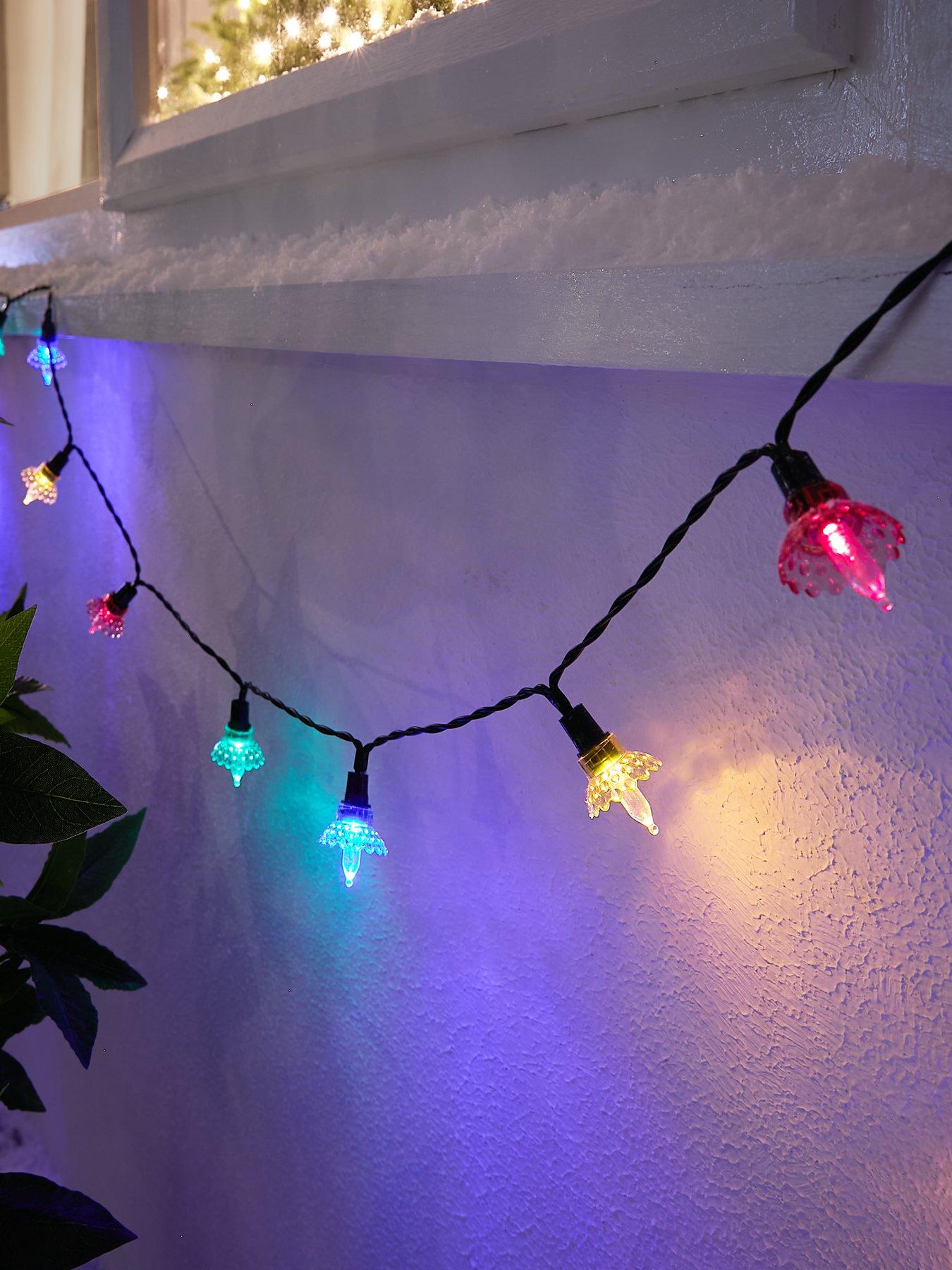 Image 1 of 6 of Very Home Battery Operated Traditional Flower Fairy Outdoor Christmas&nbsp;Lights