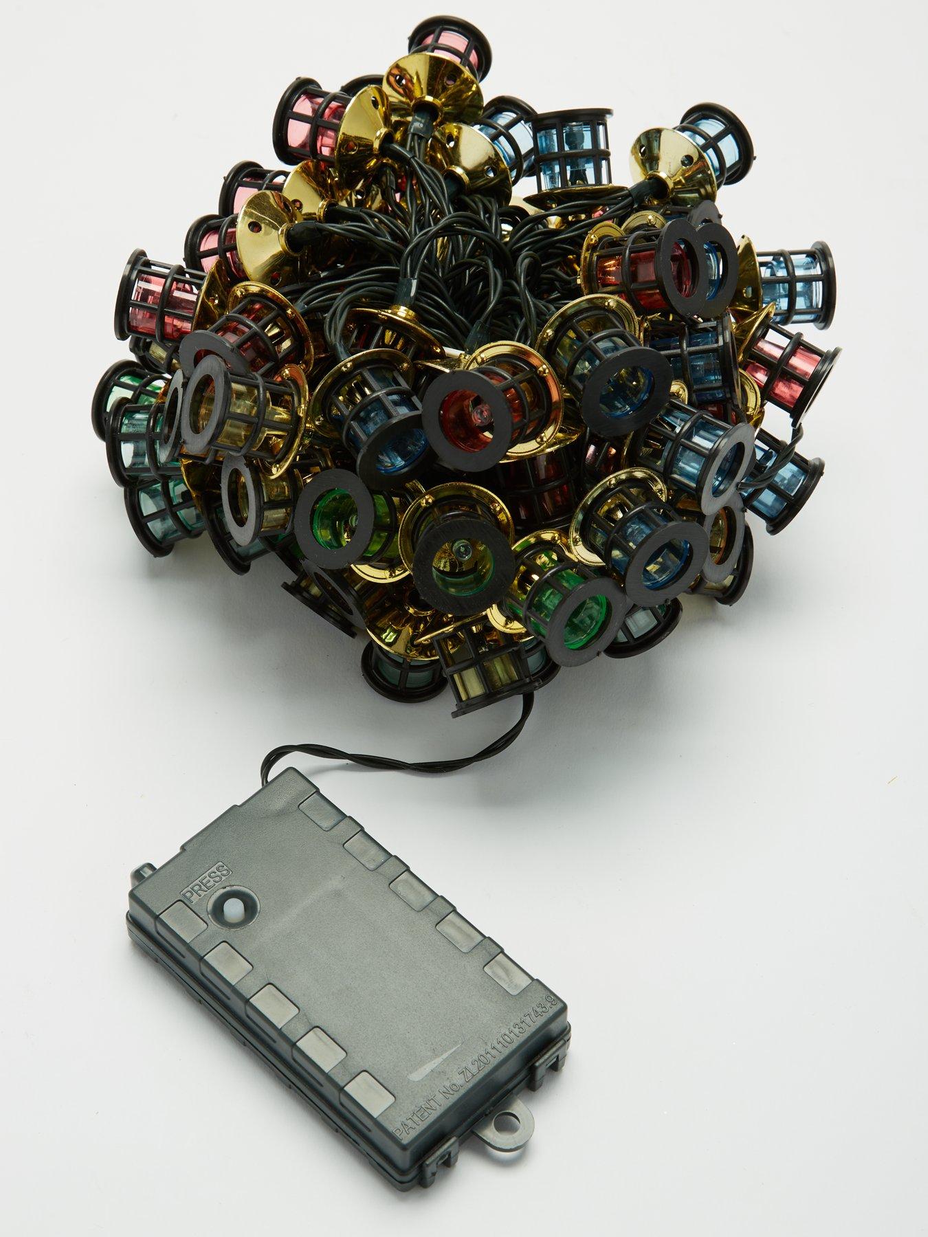 Image 5 of 6 of Very Home Battery Operated Traditional Lantern Outdoor Christmas Lights