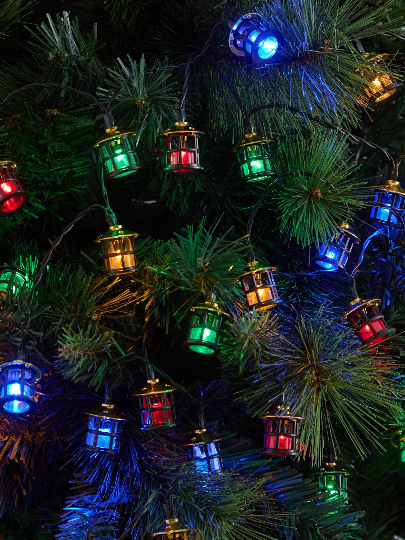 Image 6 of 6 of Very Home Battery Operated Traditional Lantern Outdoor Christmas Lights