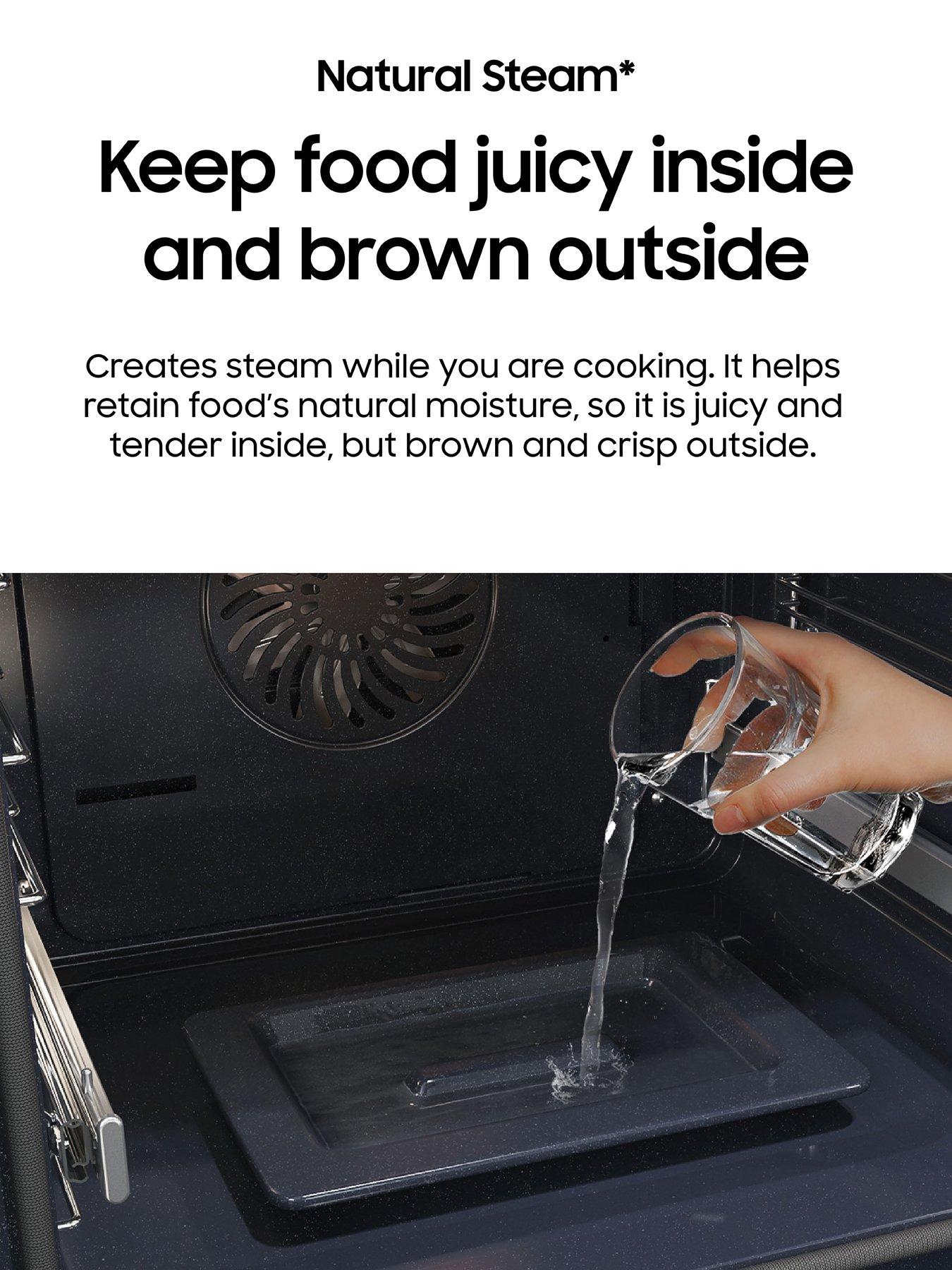  image of samsung-series-4-nv7b41403aku4-76-litrenbspelectric-smart-oven-black