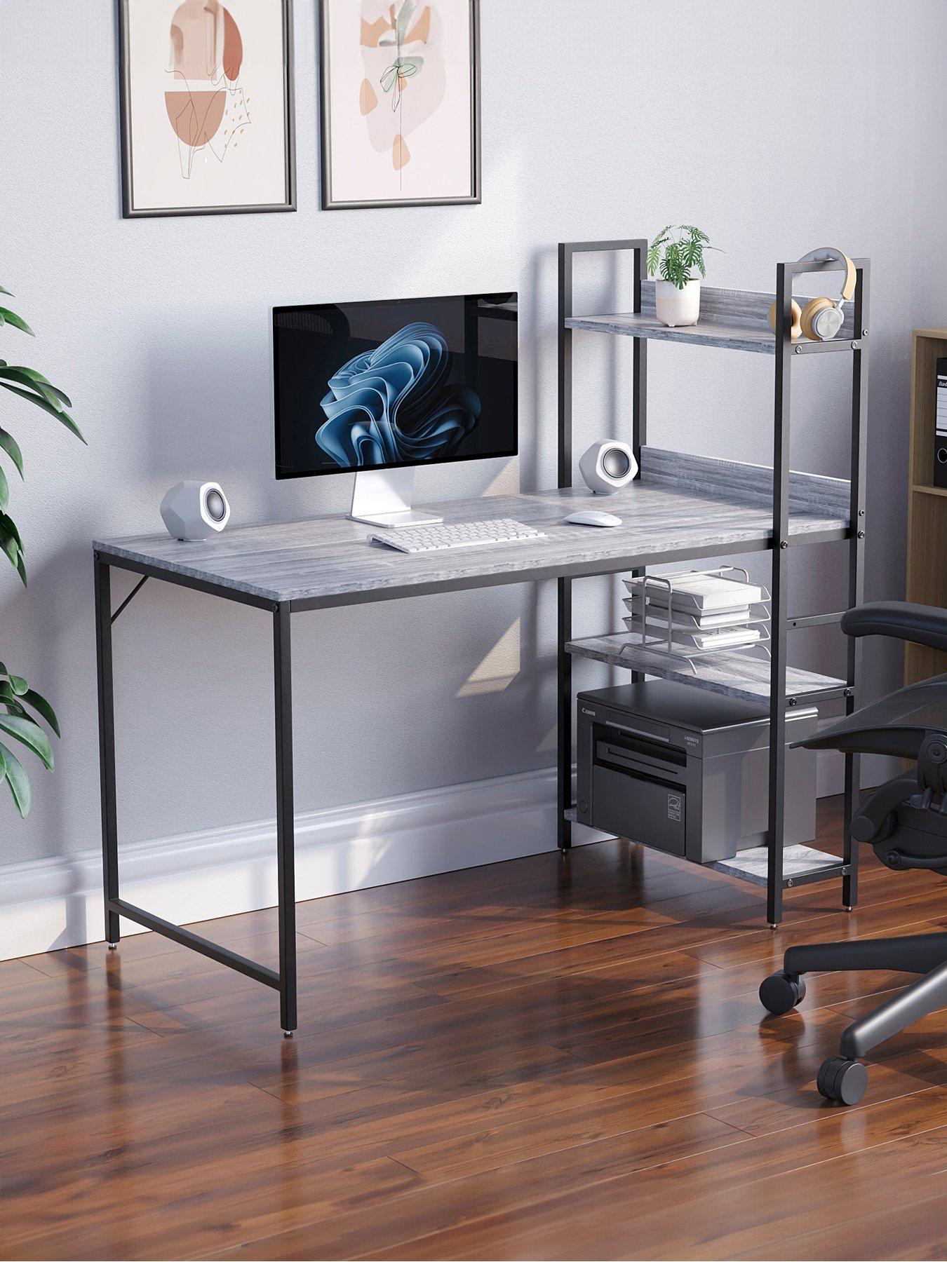  image of vida-designs-brooklyn-desk-with-3-shelves