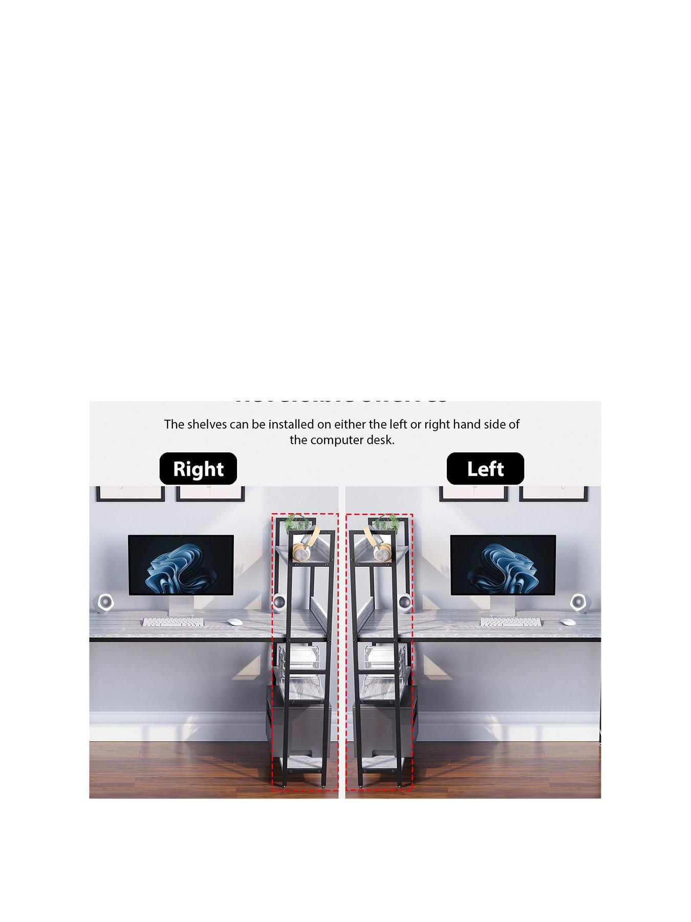  image of vida-designs-brooklyn-desk-with-3-shelves