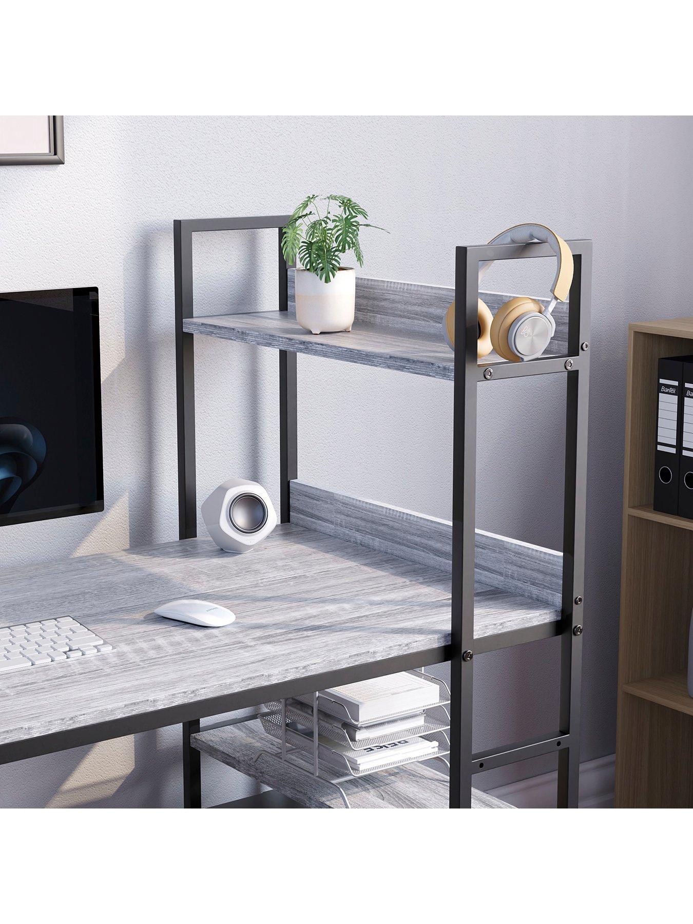 image of vida-designs-brooklyn-desk-with-3-shelves