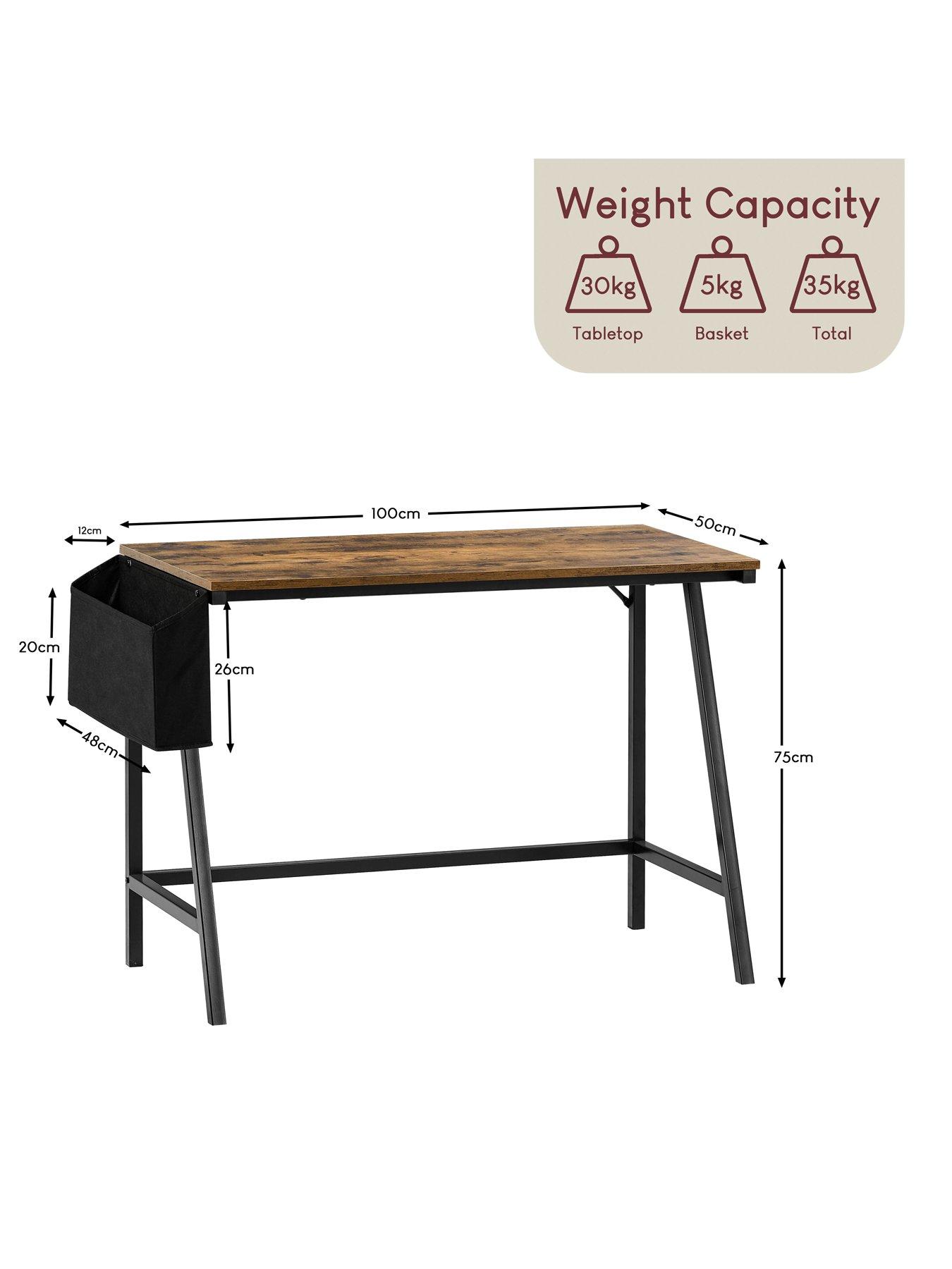Image 6 of 7 of Vida Designs Brooklyn Small Desk