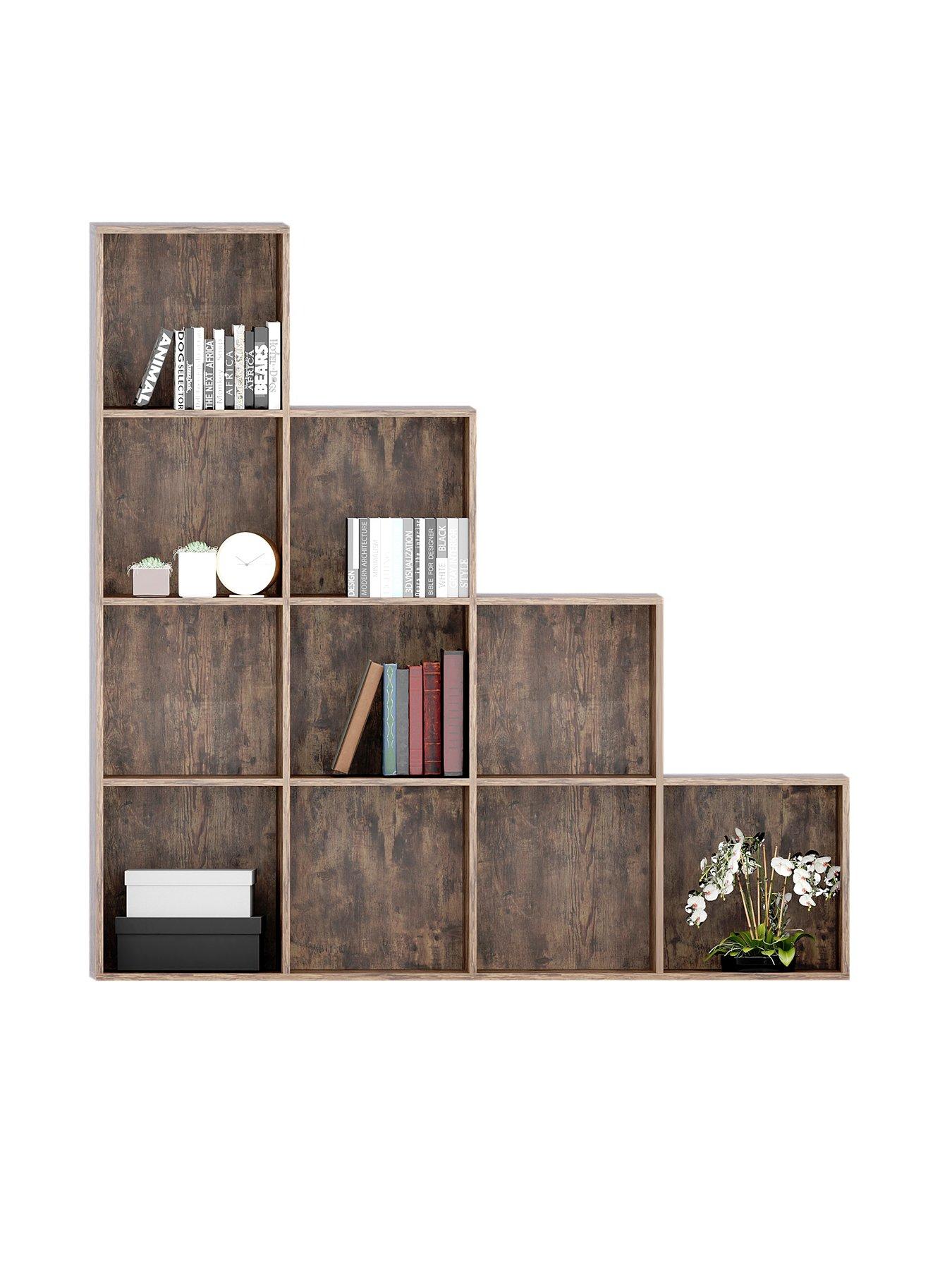  image of vida-designs-durham-10-cube-staircase-storage-unit