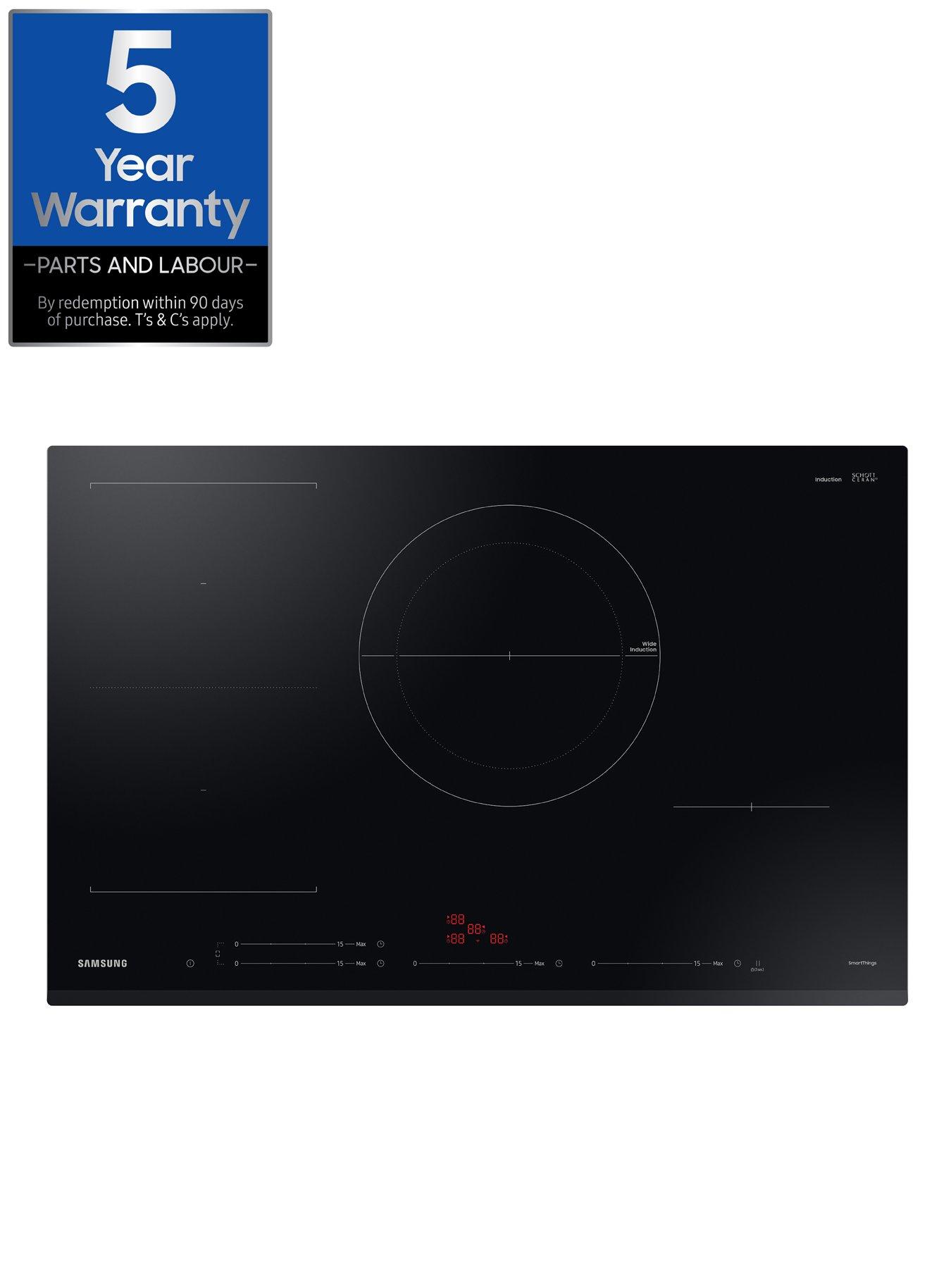  image of samsung-series-5-nz84c5047gku1-slim-fit-induction-hob-with-flex-zone-black
