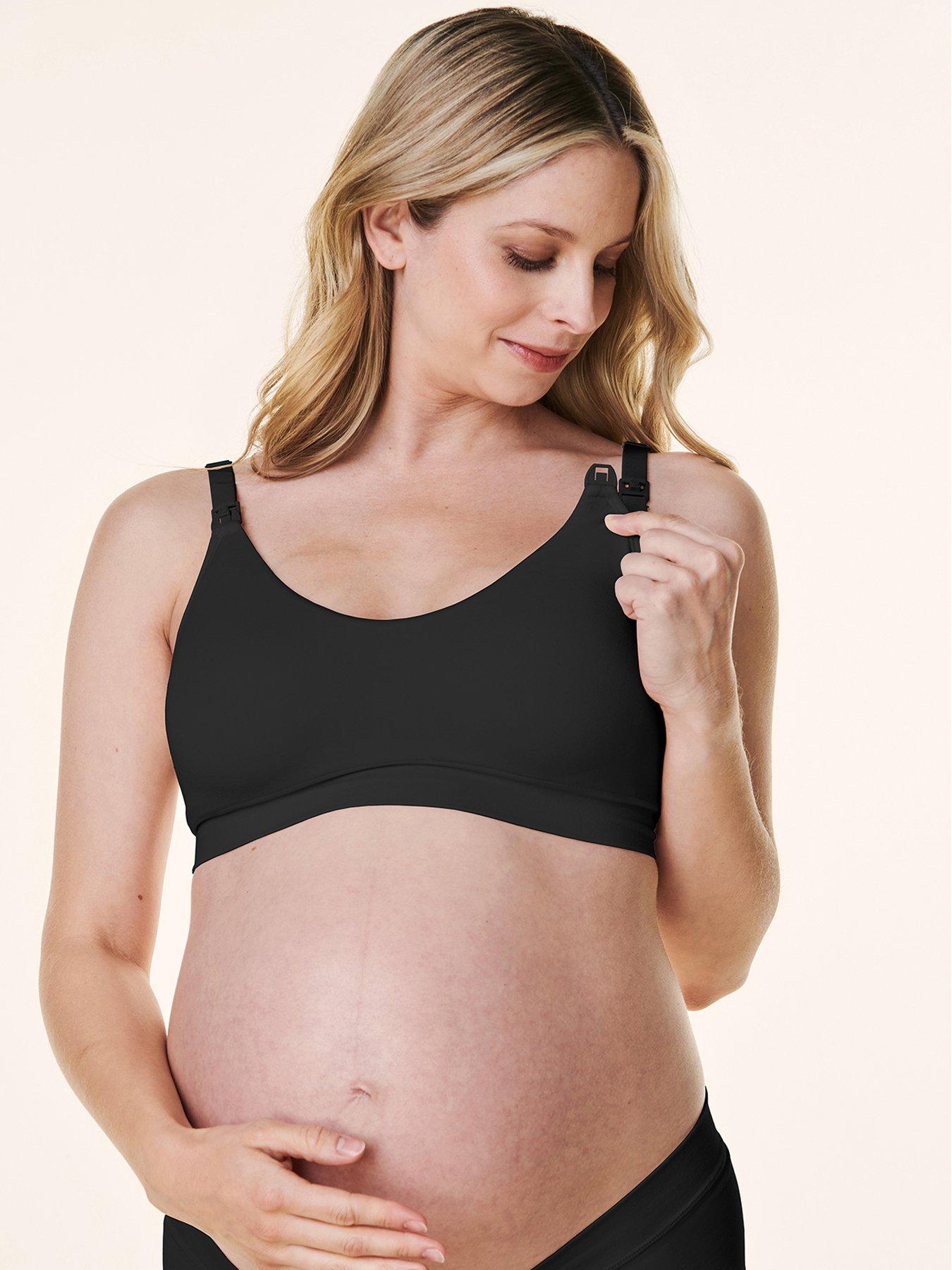 undefined Bravado Scoop Neck Maternity  &  Nursing Bra - Black