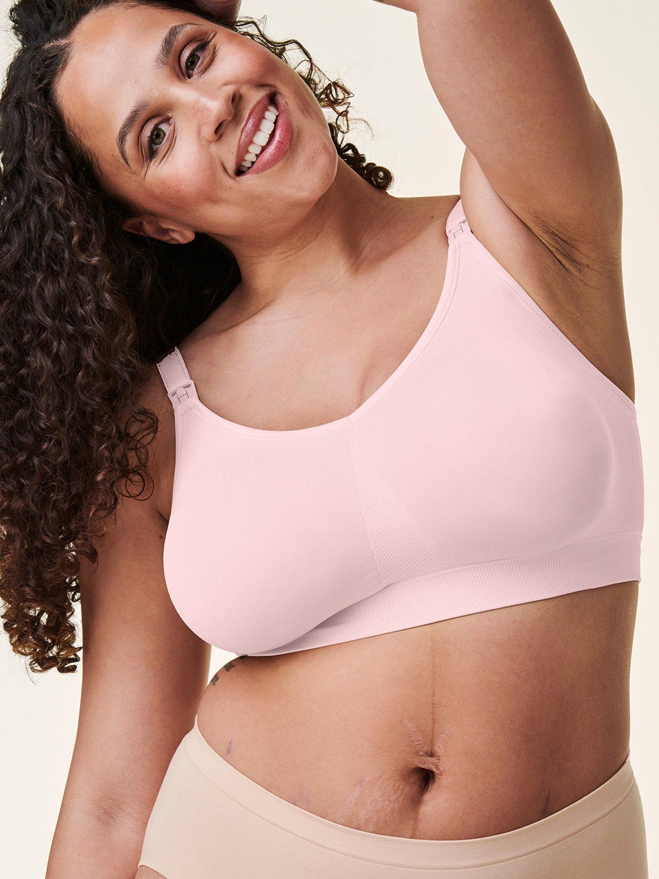  image of bravado-designs-bravado-bodysilk-full-cup-seamless-nursing-bra-pink