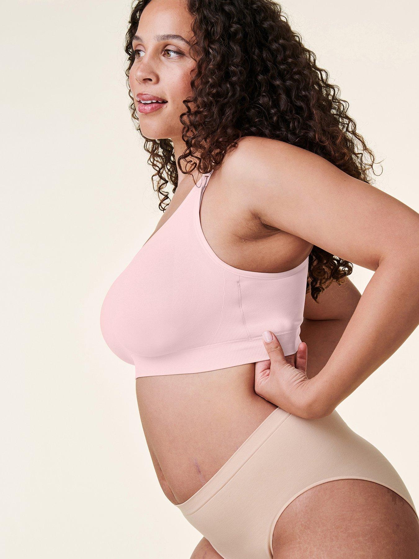  image of bravado-designs-bravado-bodysilk-full-cup-seamless-nursing-bra-pink