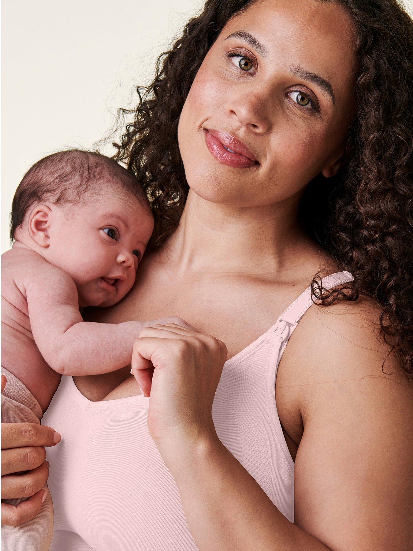  image of bravado-designs-bravado-bodysilk-full-cup-seamless-nursing-bra-pink