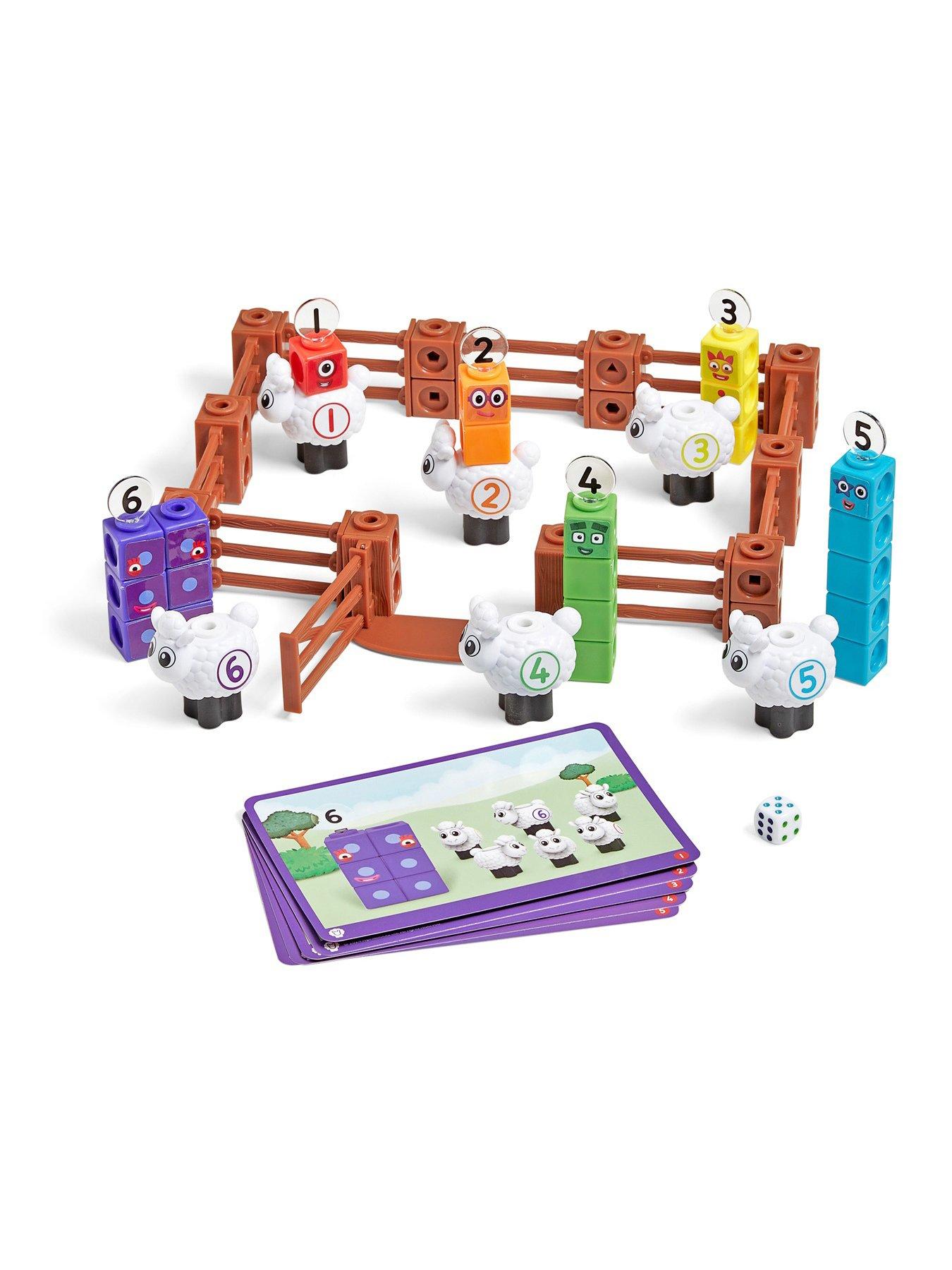  image of learning-resources-mathlink-cubes-numberblocks-sheep-farm-activity-set