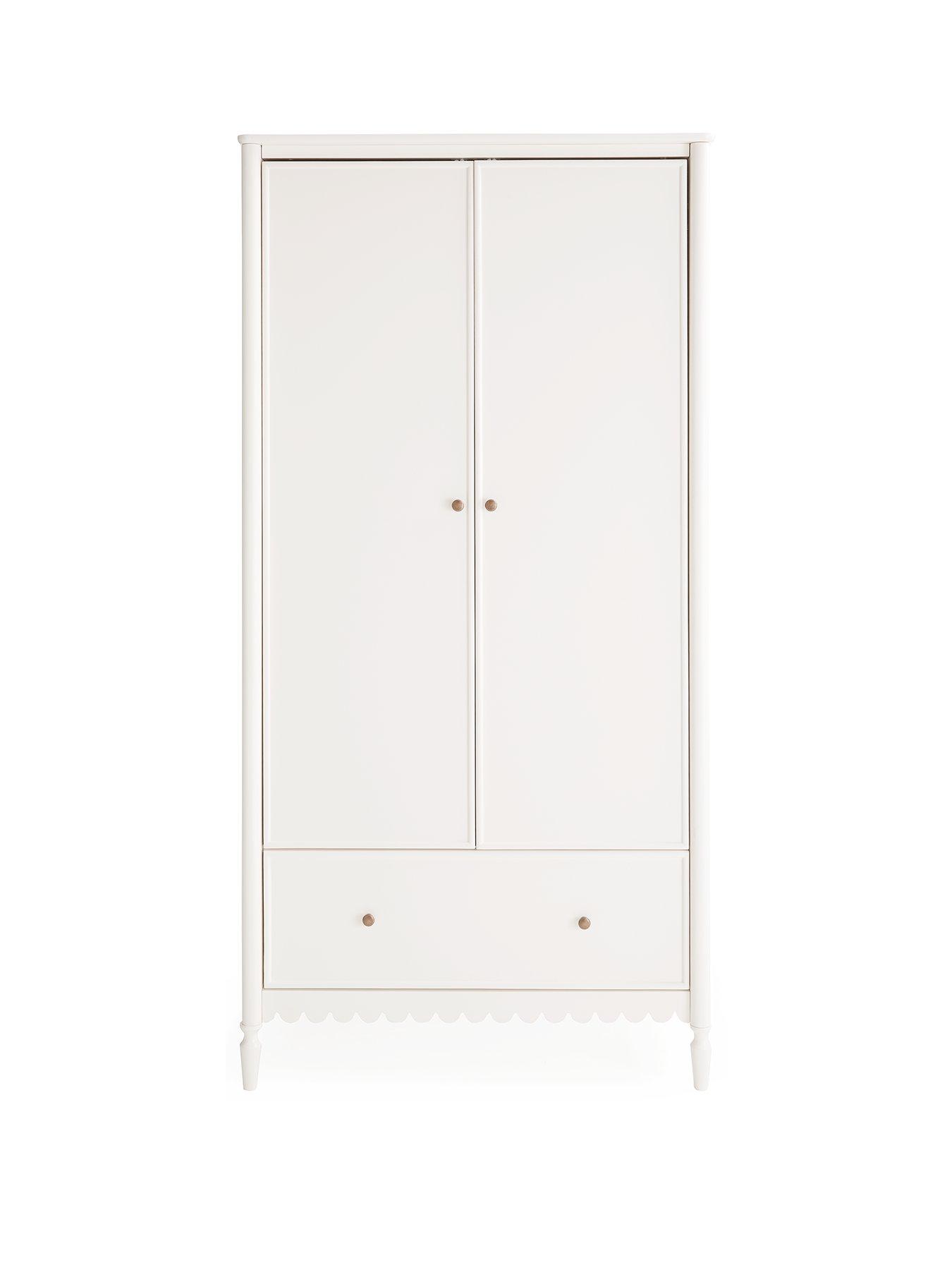  image of very-home-scallop-2-door-2-drawer-wardrobe-whitenbsp--fsc-certified