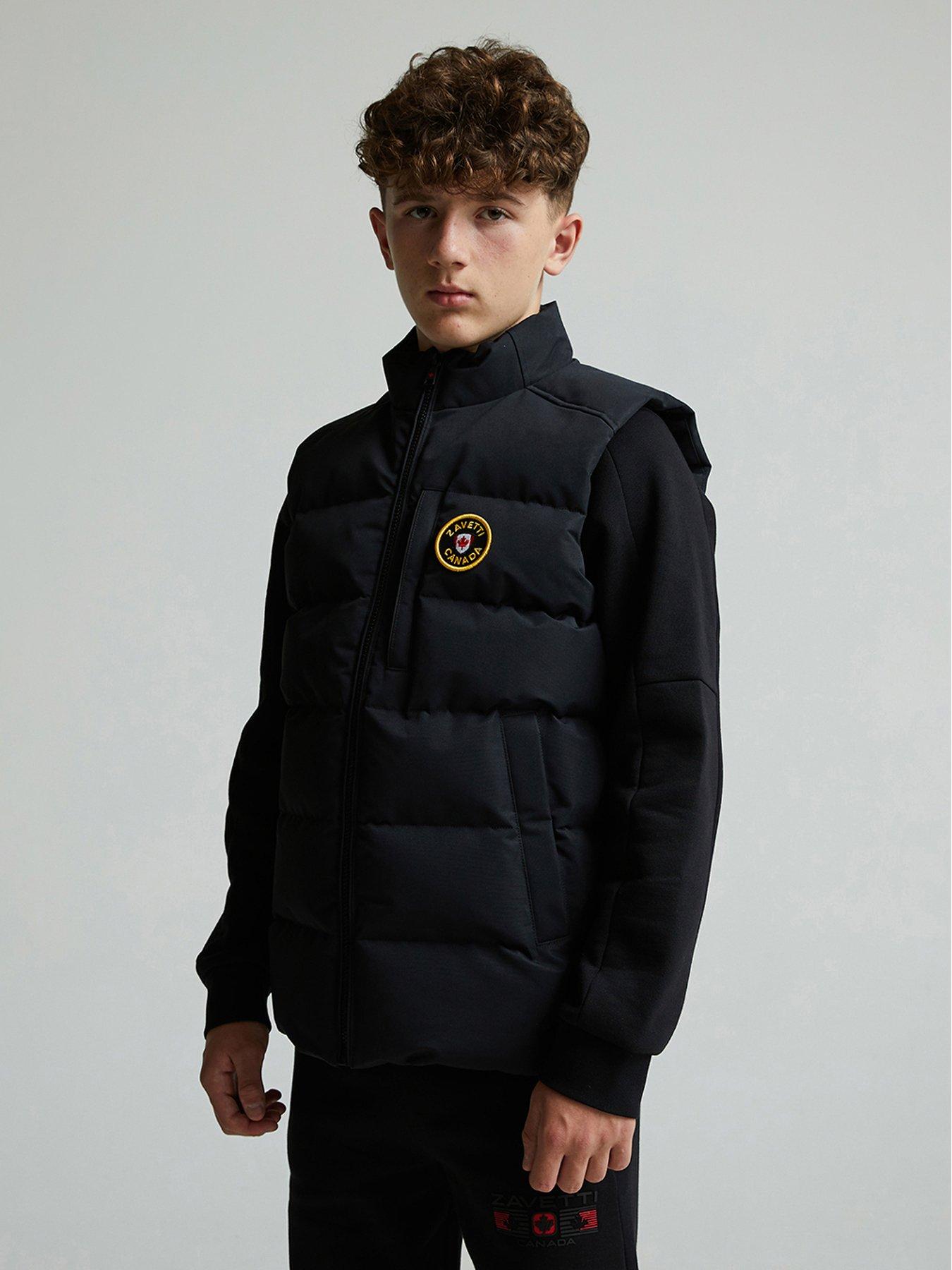 Image 1 of 5 of Zavetti Canada Junior Boys Oshawa Gilet - Black