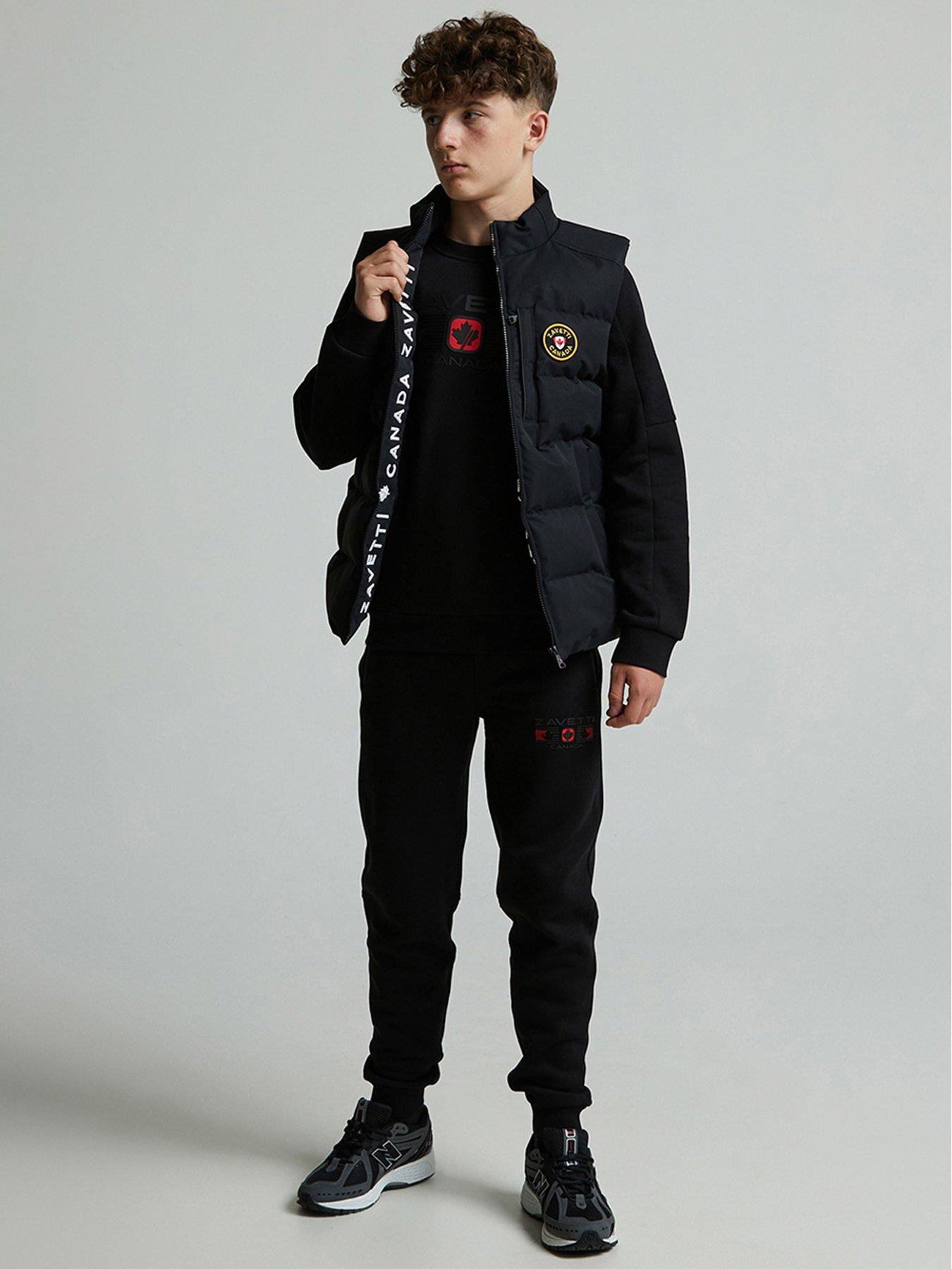 Image 3 of 5 of Zavetti Canada Junior Boys Oshawa Gilet - Black