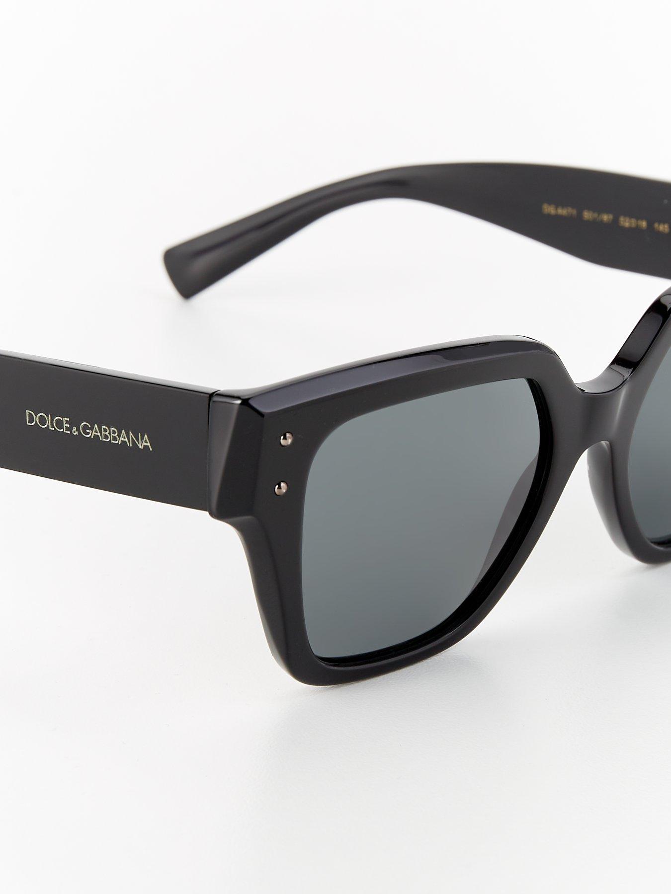 Image 4 of 4 of Dolce & Gabbana Dg4471 Square Sunglasses - Black