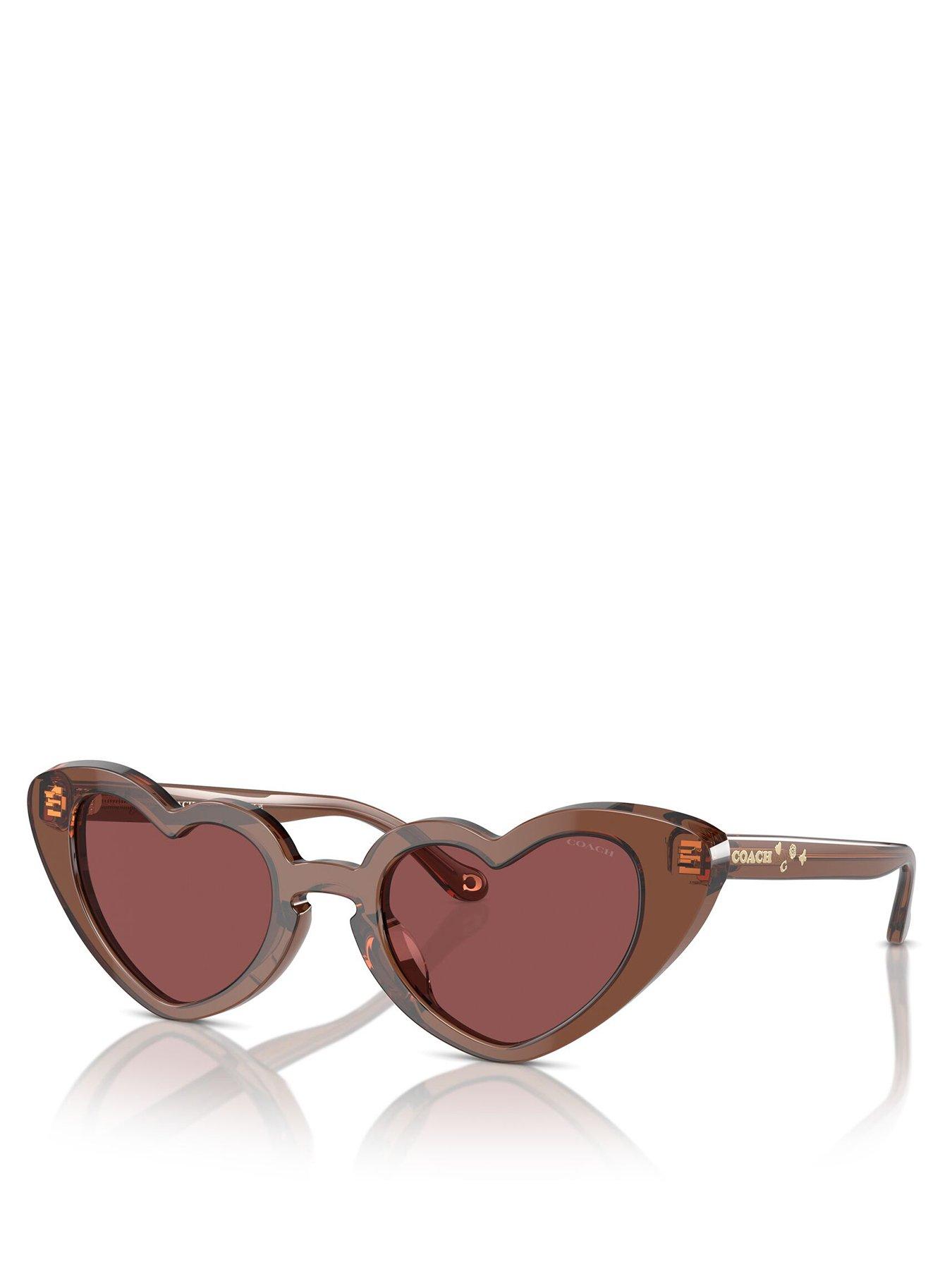 Image 1 of 4 of COACH Hc8394u Irregular Sunglasses