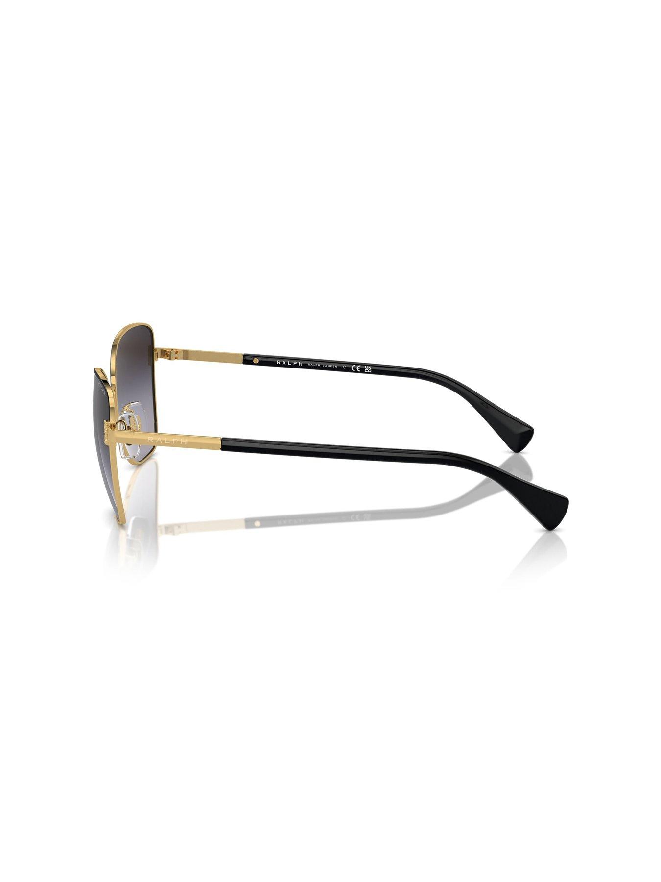 Image 2 of 4 of Ralph Butterfly Sunglasses - Gold